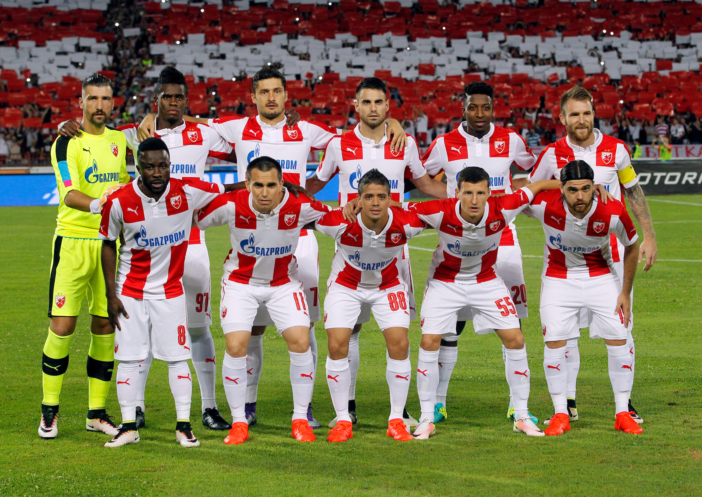 Crvena Zvezda Ludogorets, fudbal 02.8.1016. Avgust 2. 2016.