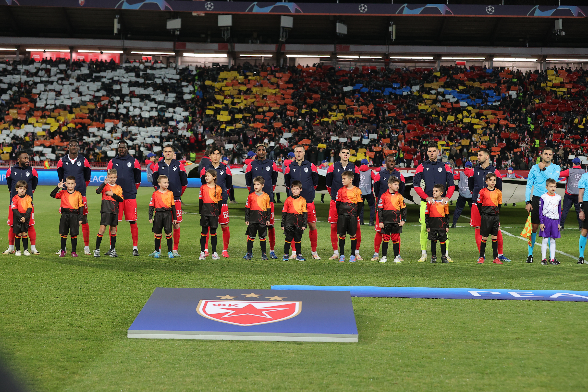 Crvena Zvezda v Manchester City, UEFA Champions League, Group G