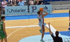 KOMIČNE SCENE U ŠPANIJI: Sin legendarnog trenera ostavio sve u šoku tehinkom izvođenja slobodnih bacanja! (VIDEO)