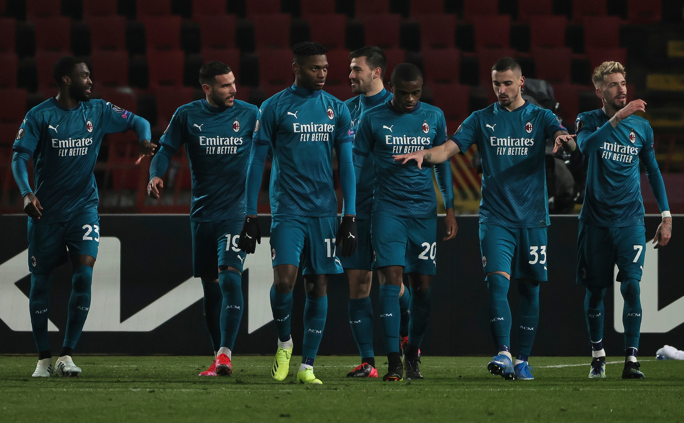 Crvena Zvezda v AC Milan UEFA League Season 2020/2021