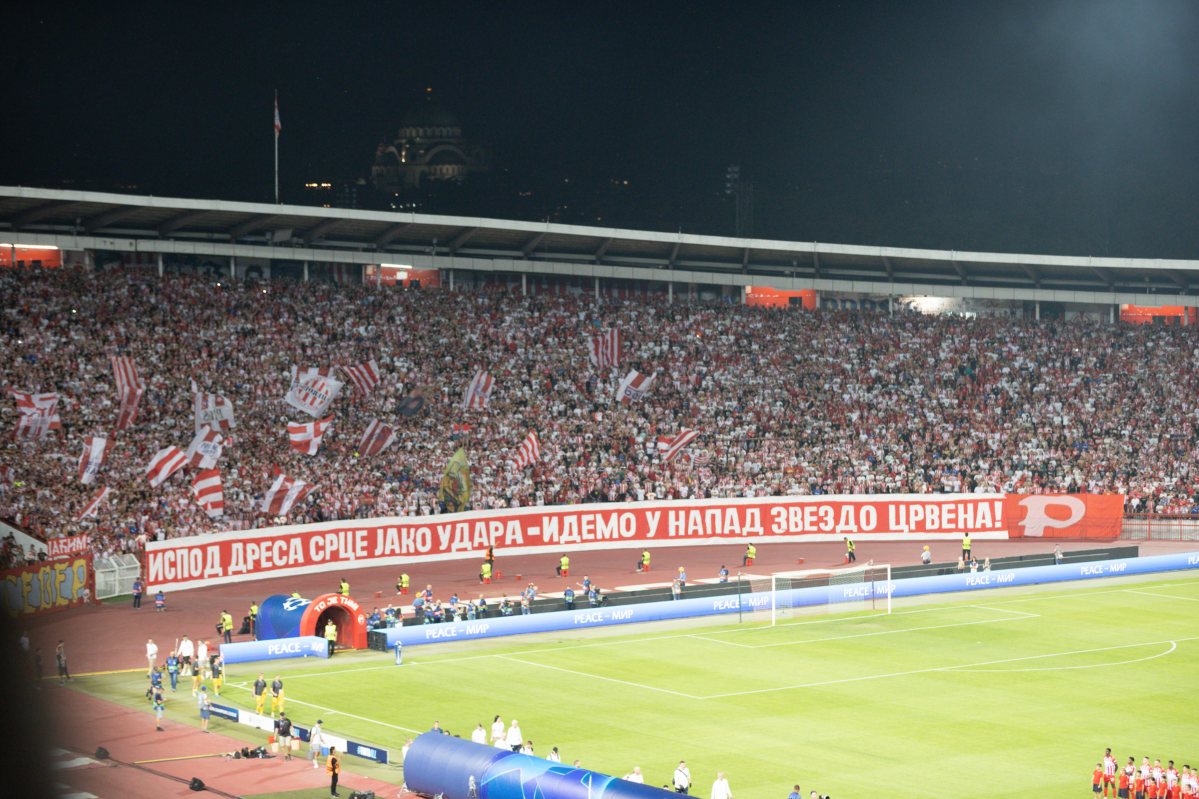 FK Crvena Zvezda v FK Bodo/Glimt UEFA Champions League Play Off Second Leg