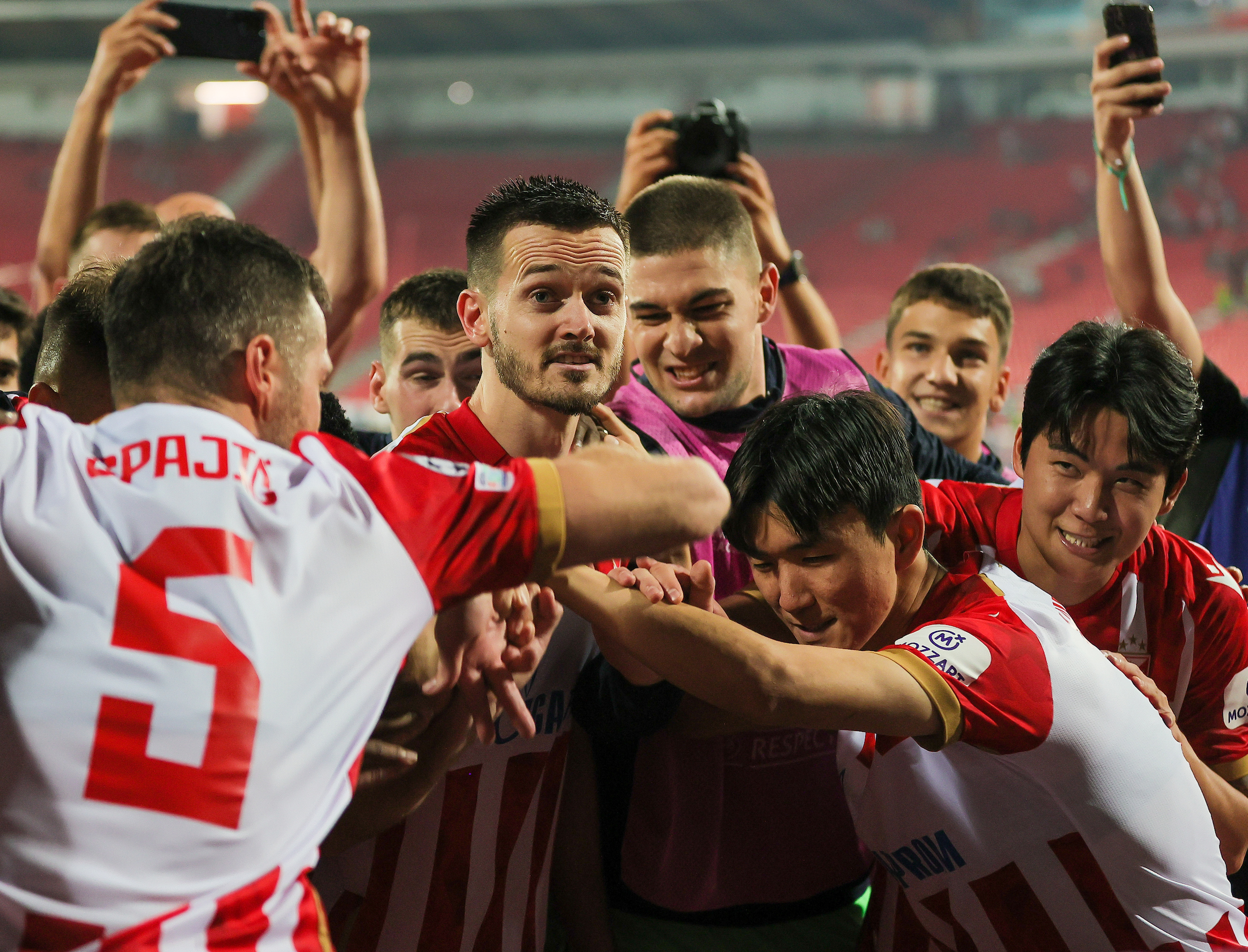 FK Crvena Zvezda v FK Bodo/Glimt UEFA Champions League Play Off Second Leg