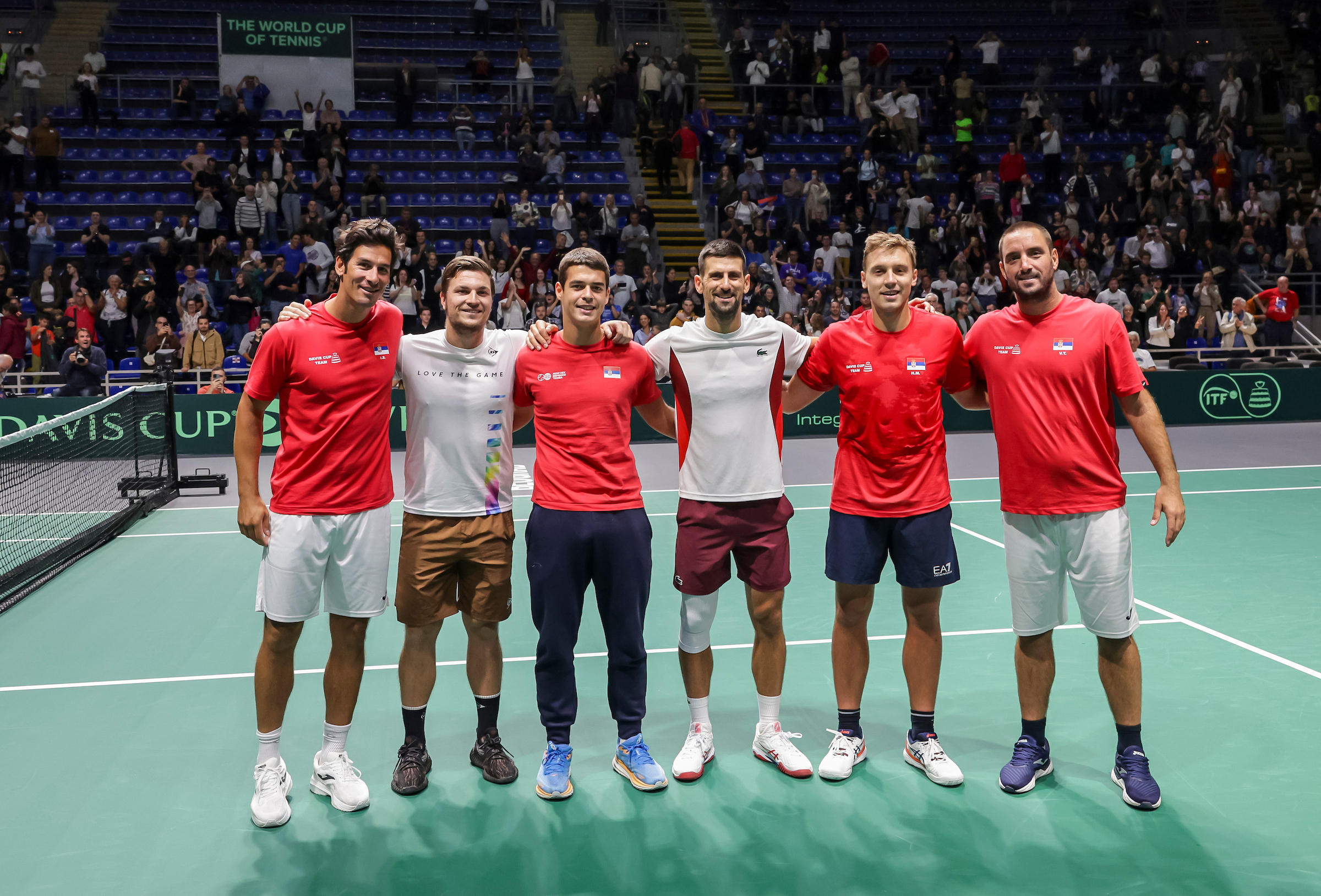 Srbija v Grcka 2024 Davis Cup World Group I