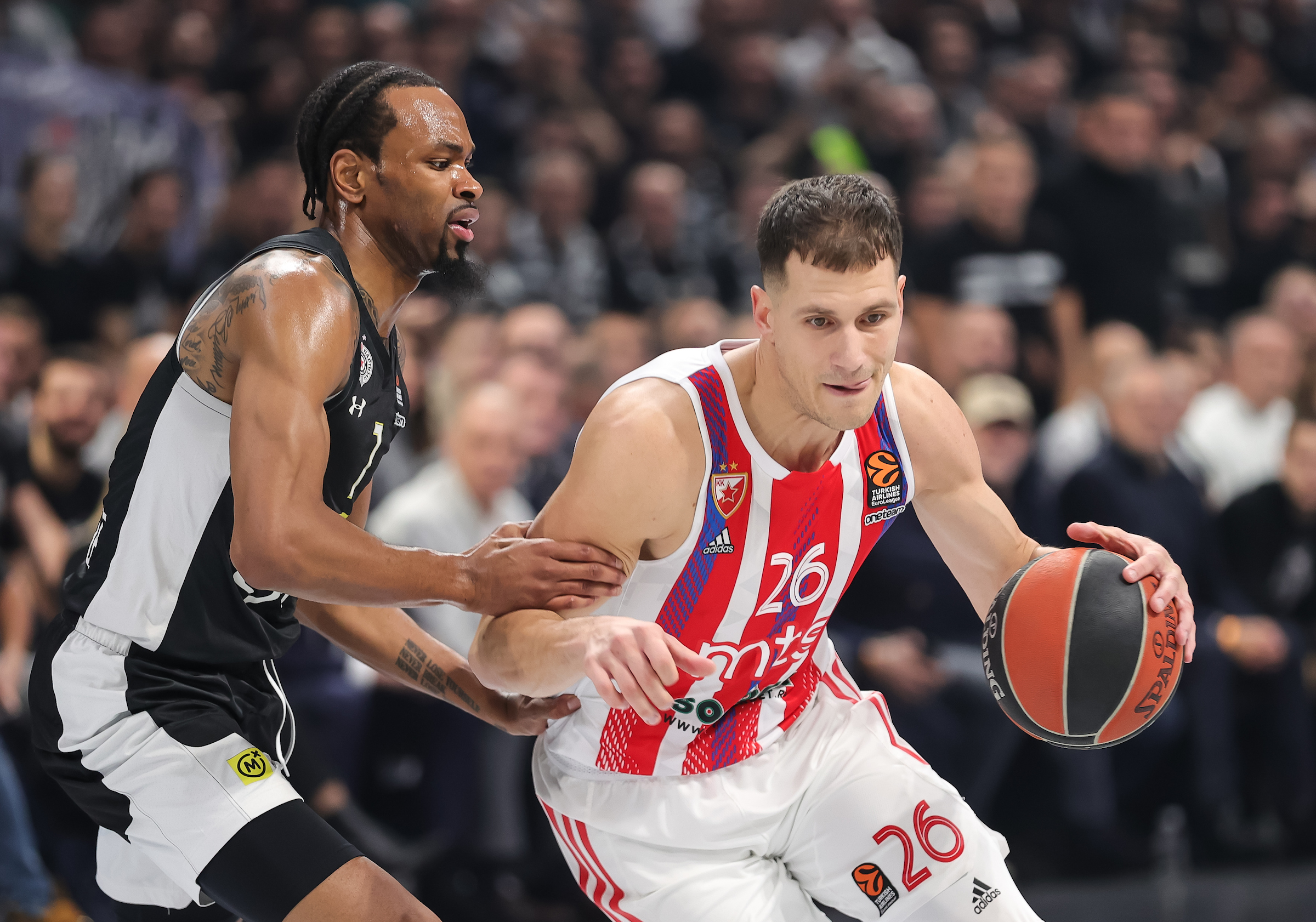 Partizan Mozzart Bet Belgrade v Crvena Zvezda mts Belgrade 2022/2023 Turkish Airlines EuroLeague