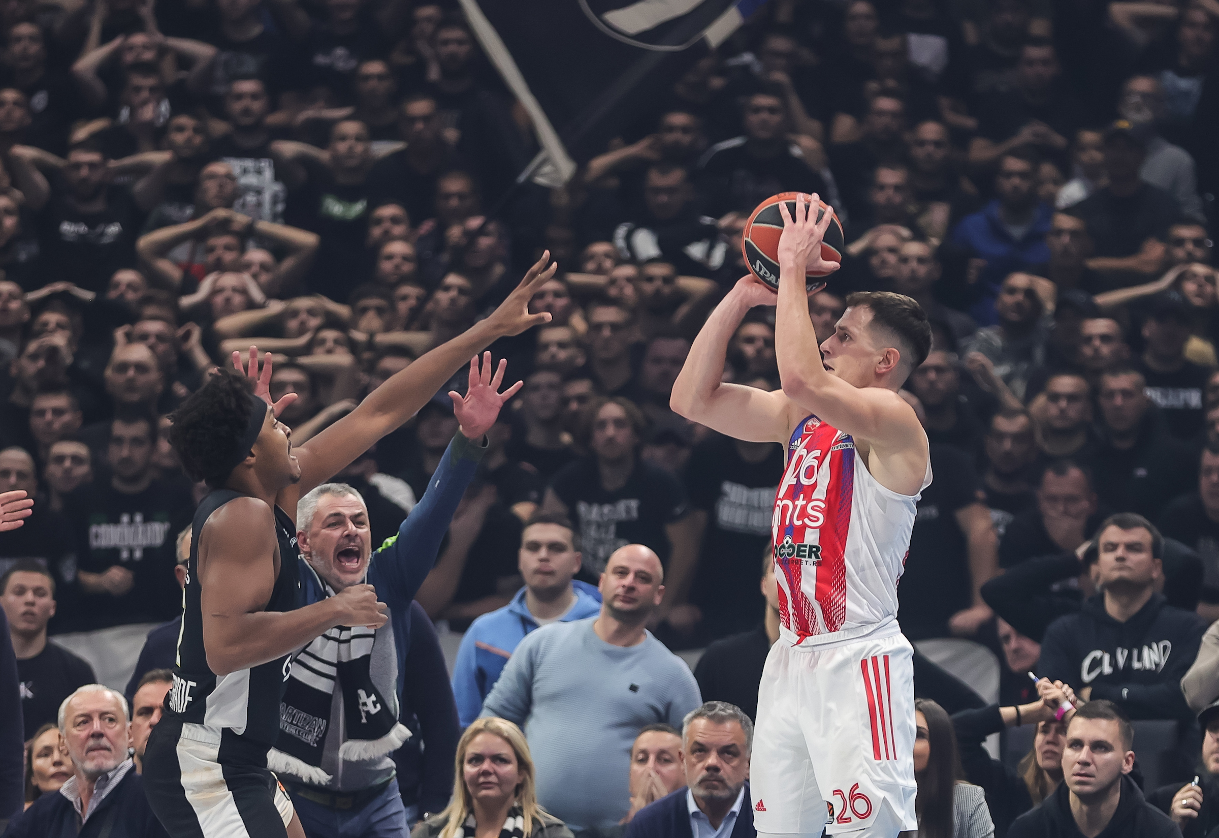 Partizan Mozzart Bet Belgrade v Crvena Zvezda mts Belgrade 2022/2023 Turkish Airlines EuroLeague