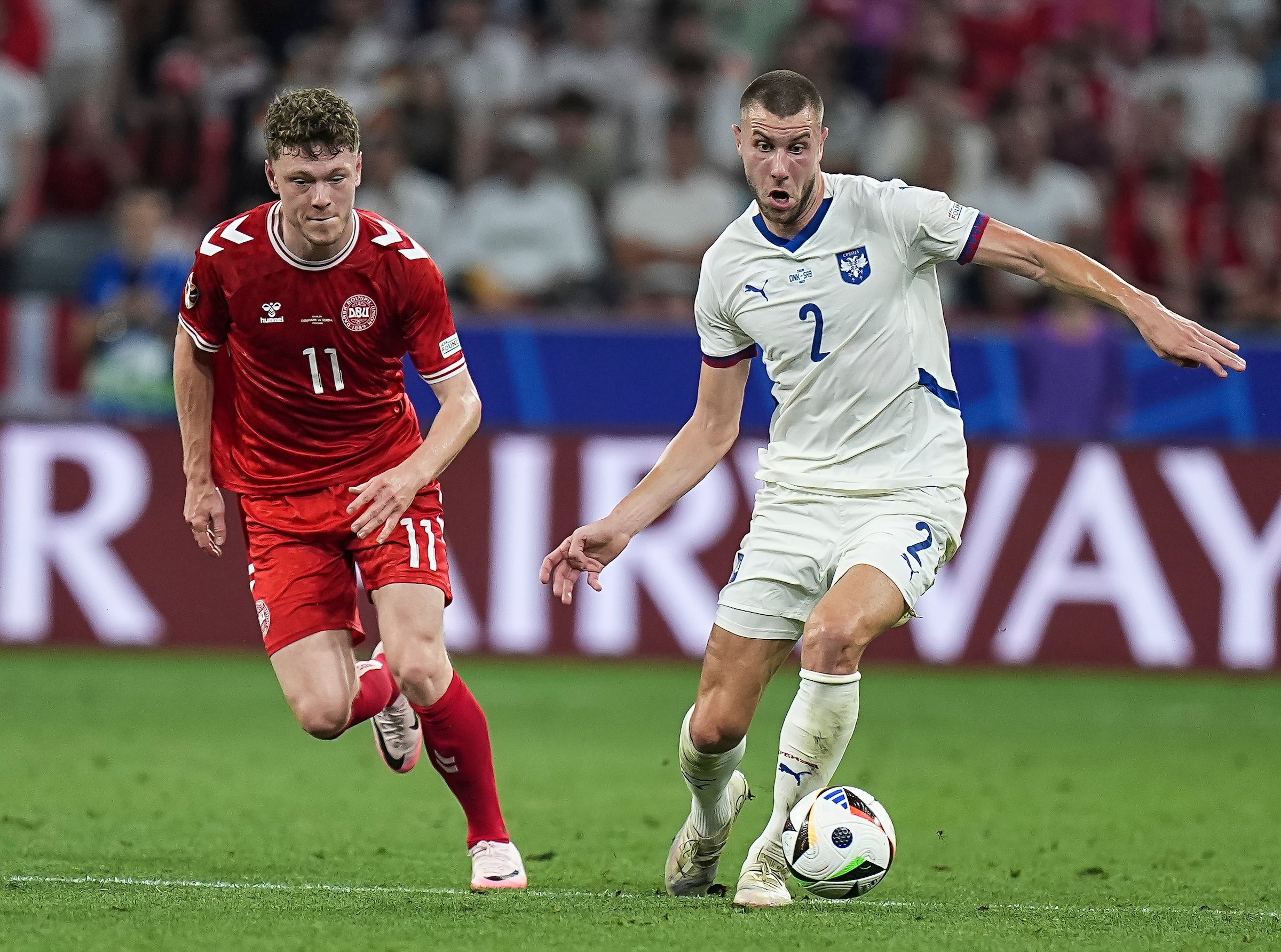 Denmark vs Serbia UEFA EURO 2024 Group C