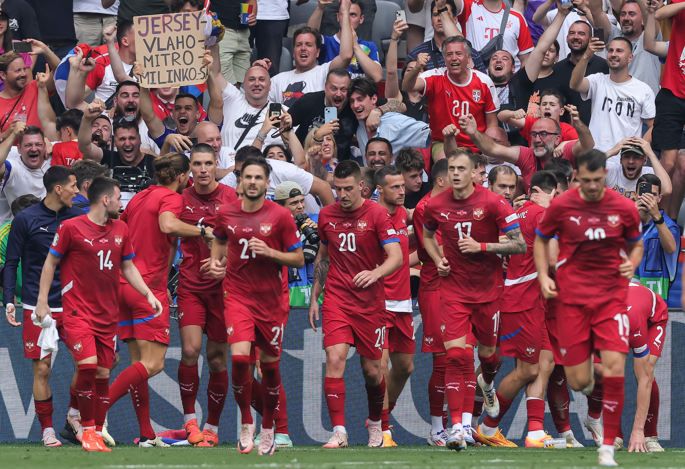 Slovenia vs Serbia UEFA EURO 2024 Group C