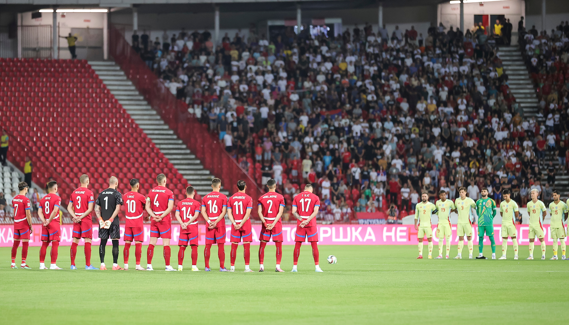 Serbia v Spain 2024 UEFA Nations League 2024/25 League A Group A4