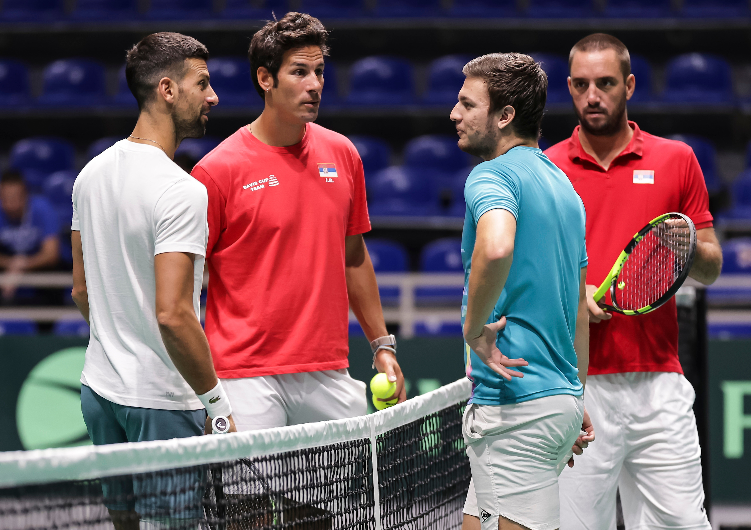 Srbija v Grcka 2024 Davis Cup World Group I