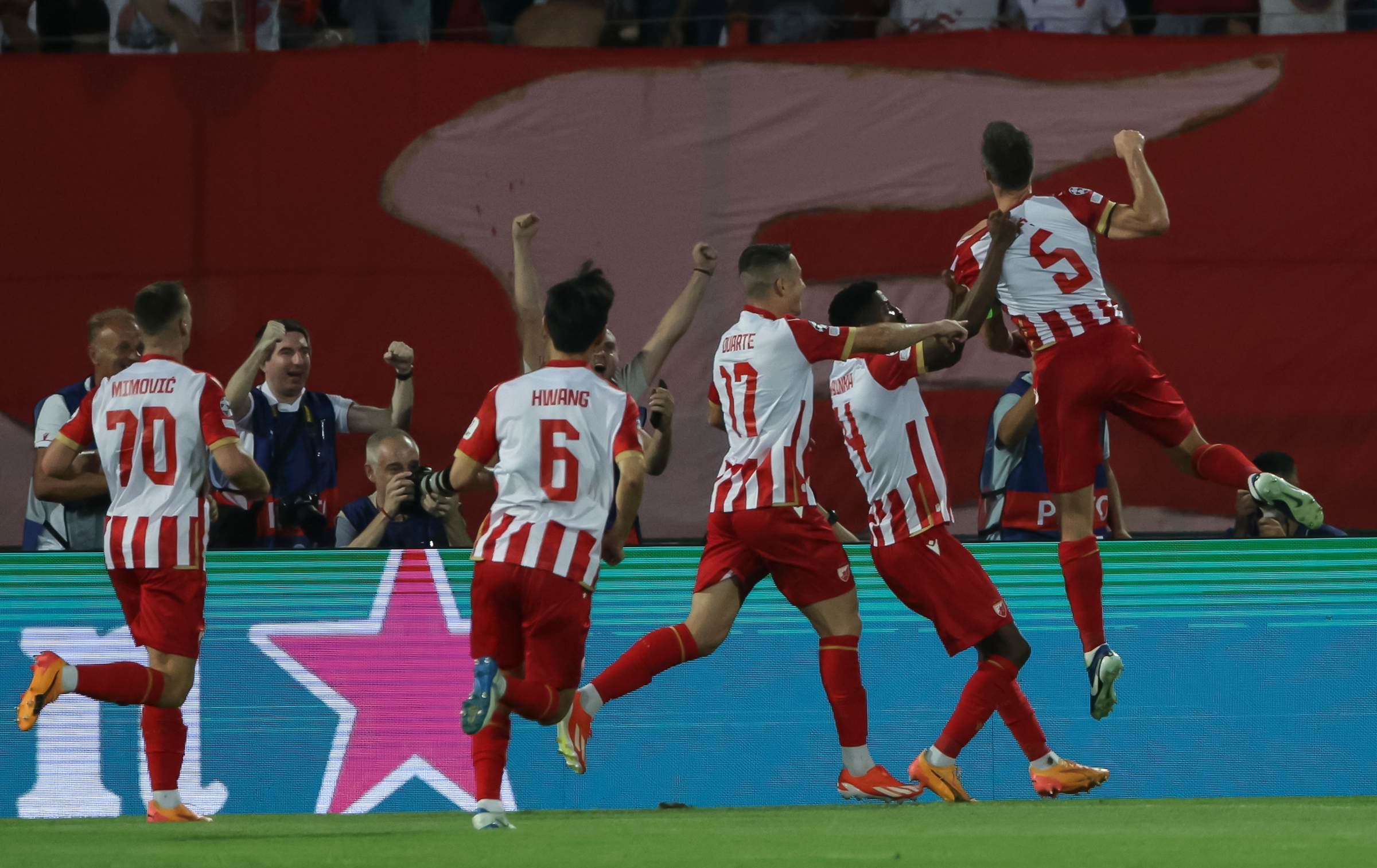 Crvena Zvezda v Bode/Glimt UEFA Champions League Play Off