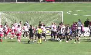 TOTALNI HAOS NA OMLADINSKOM DERBIJU: Lola Smiljanić u centru pažnje! (VIDEO)