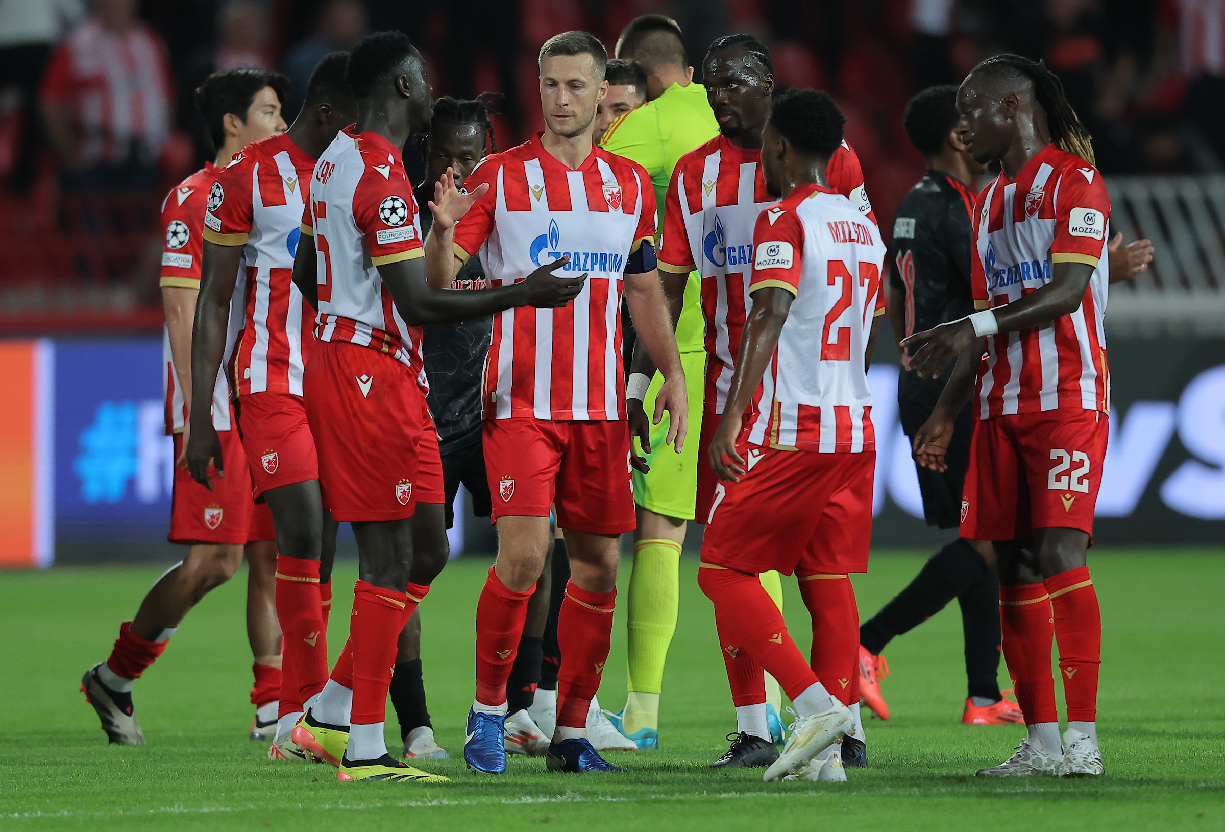 Crvena Zvezda vs Benfica, UEFA Champions League