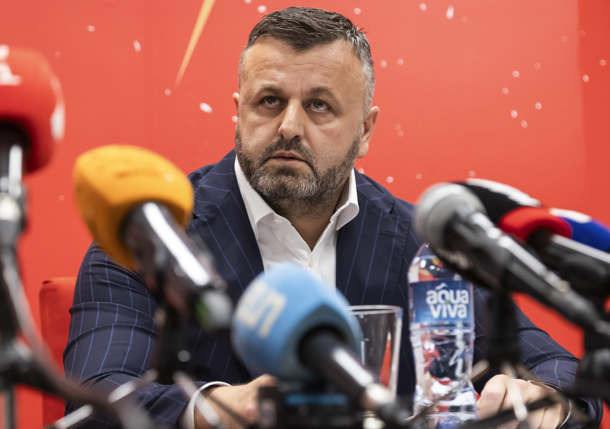 KK Crvena Zvezda Press Conference Aba League Season 2024 2025