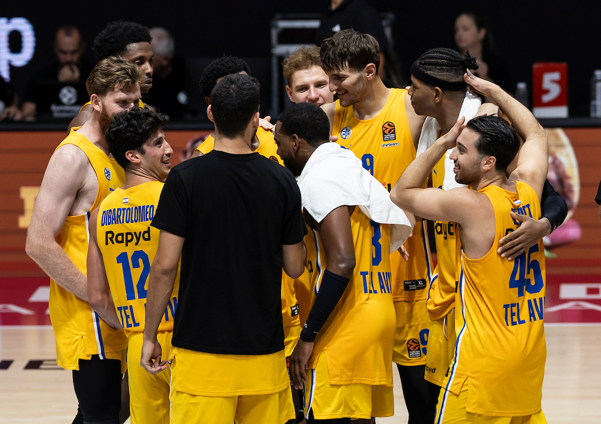 Maccabi Playtika Tel Aviv vs Asvel Villeurbanne Turkish Airlines EuroLeague