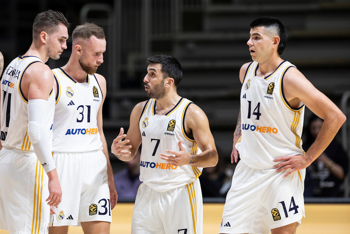 Maccabi and Real Madrid 2023/2024 Turkish Airlines EuroLeague