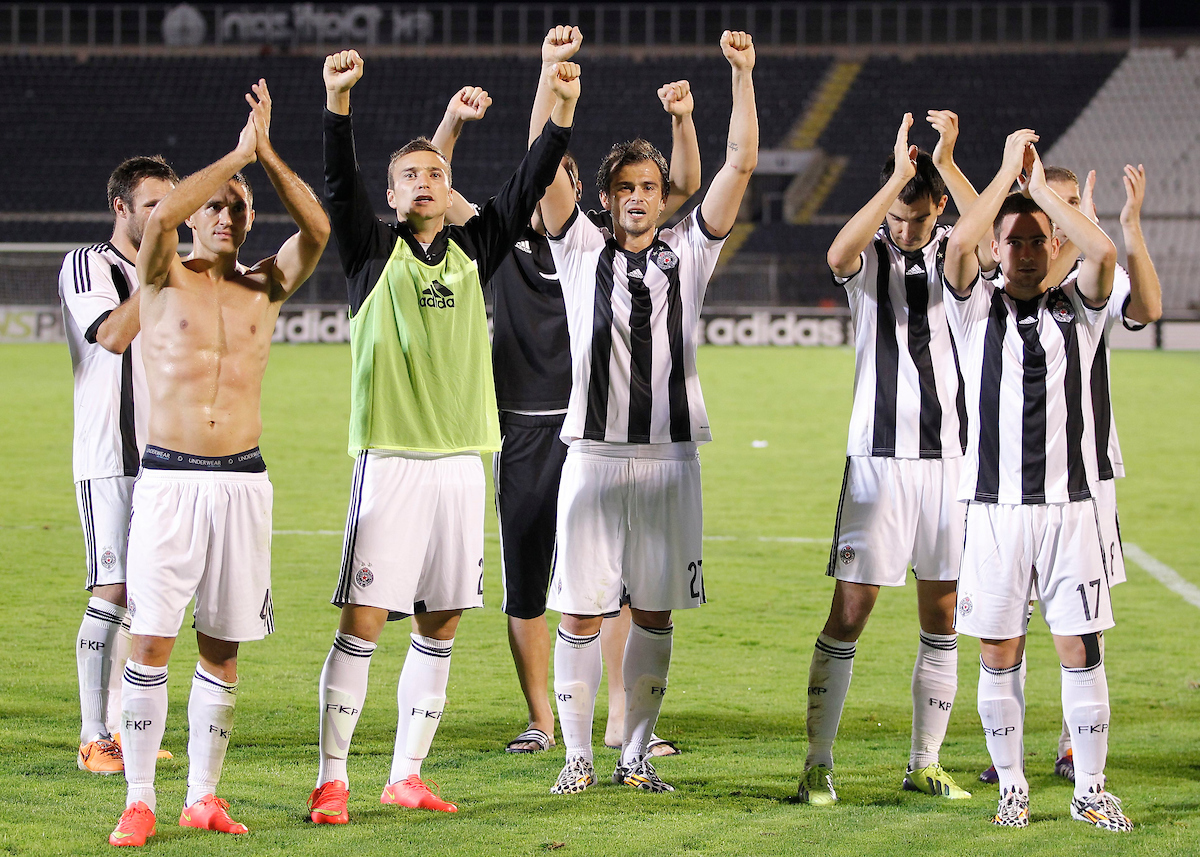 PARTIZAN NEFTCI UEFA EUROPA LEAGUE PLAY OFF