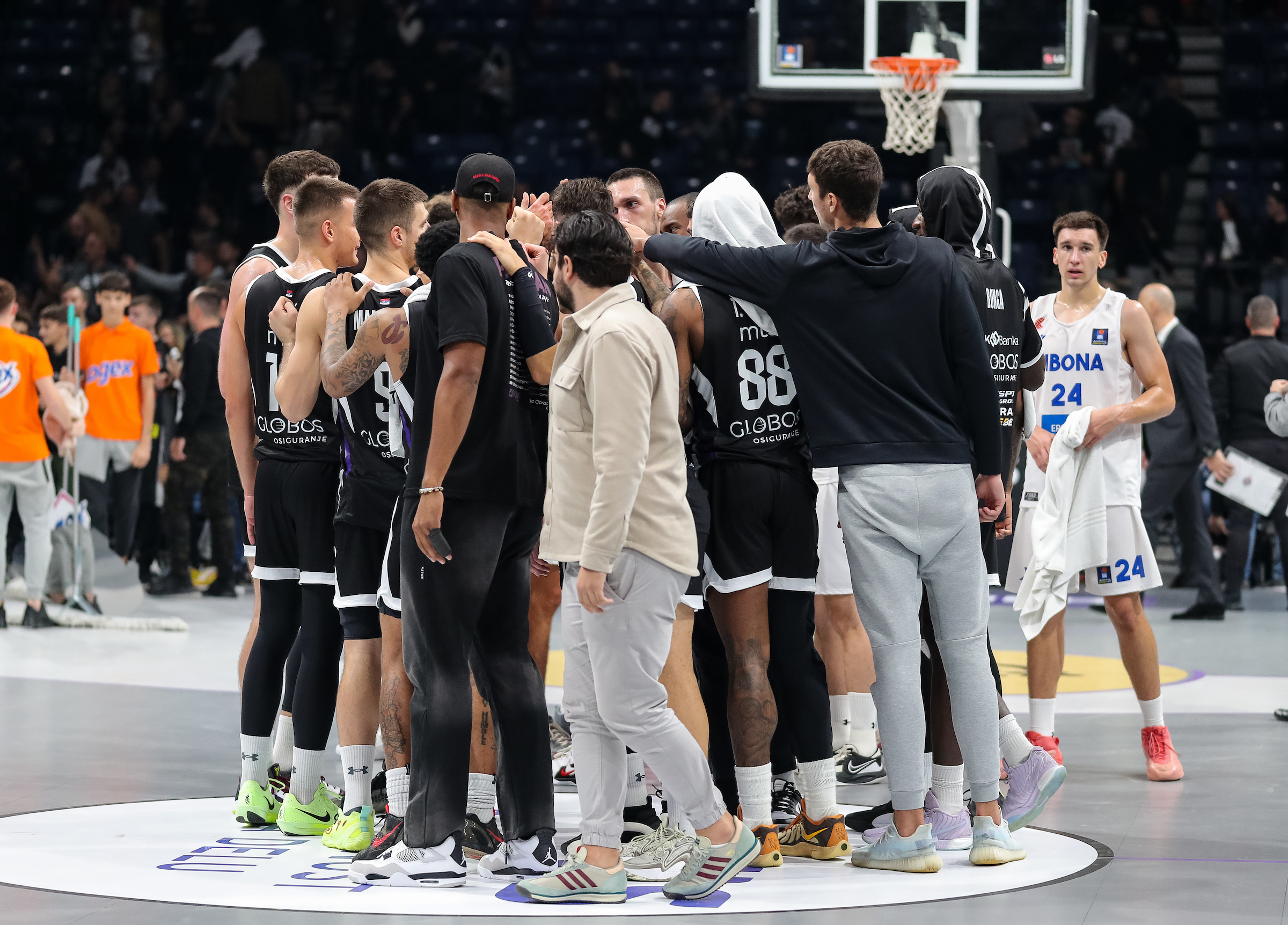 Partizan Mozzart Bet Belgrade v Cibona AdmiralBet ABA League 2024 2025