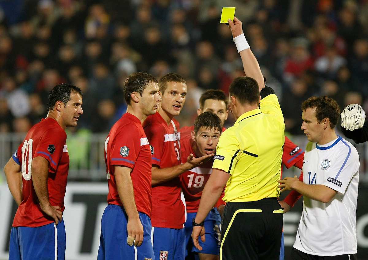 Serbia Vs. Estonia, Qualifications for EURO 2012