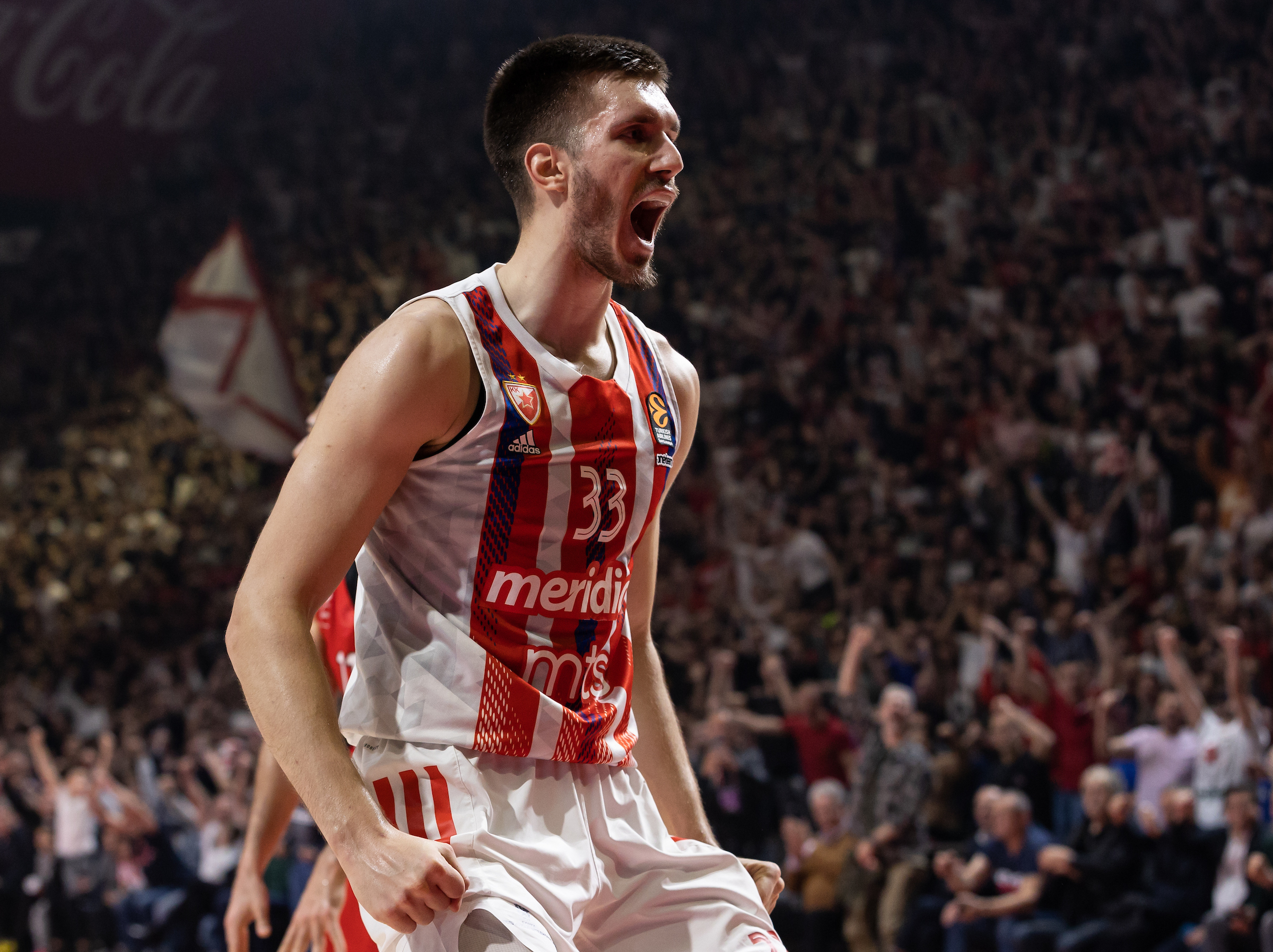 Crvena Zvezda mts Belgrade and Olympiacos Piraeus Basket 2022/2023 Turkish Airlines EuroLeague