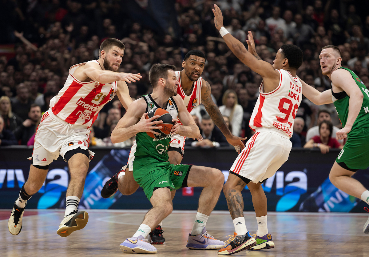 Crvena Zvezda Meridianbet Belgrade v Zalgiris Kaunas Turkish Airlines EuroLeague