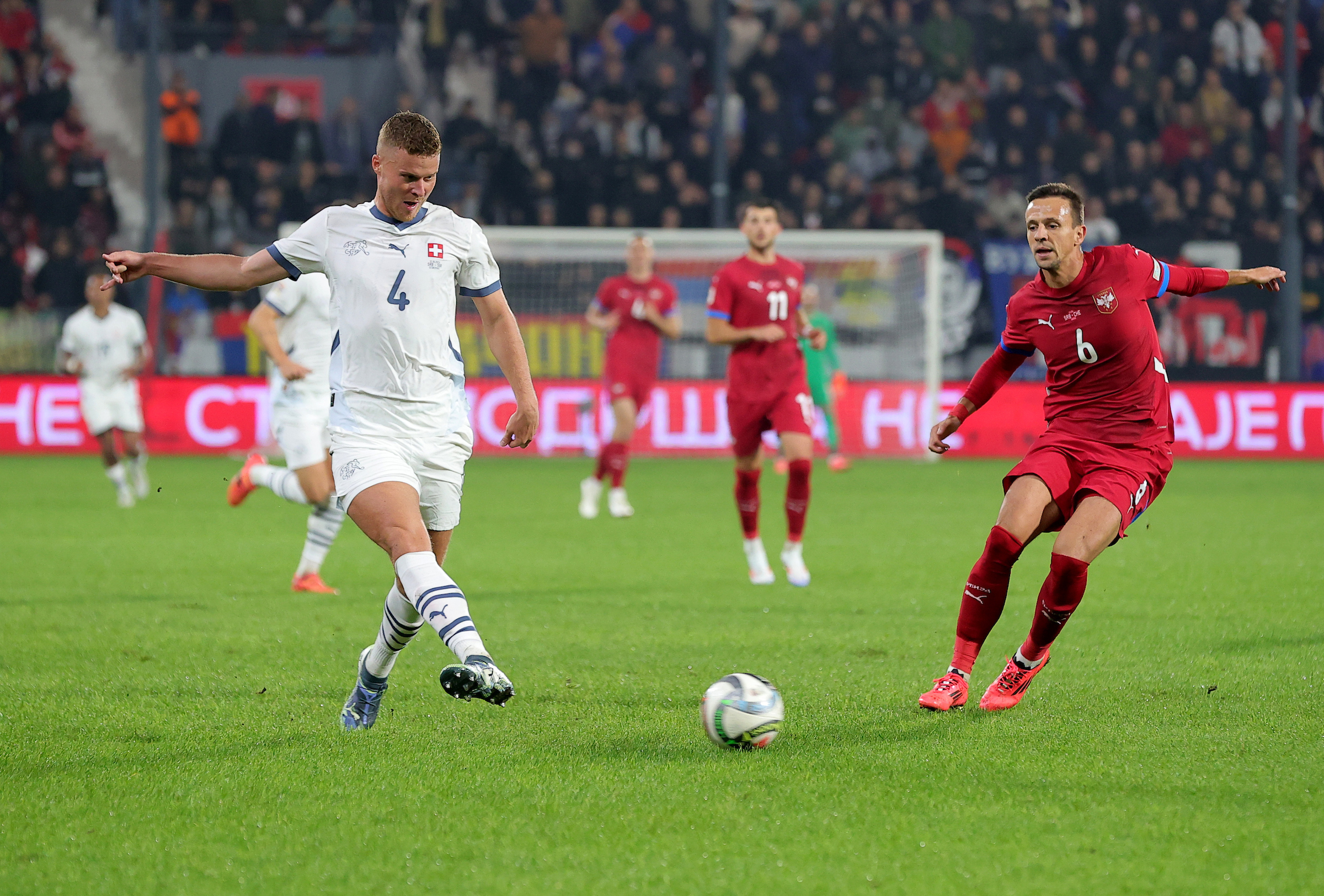 Serbia vs Switzerland, UEFA Nations League, League A, Group A4