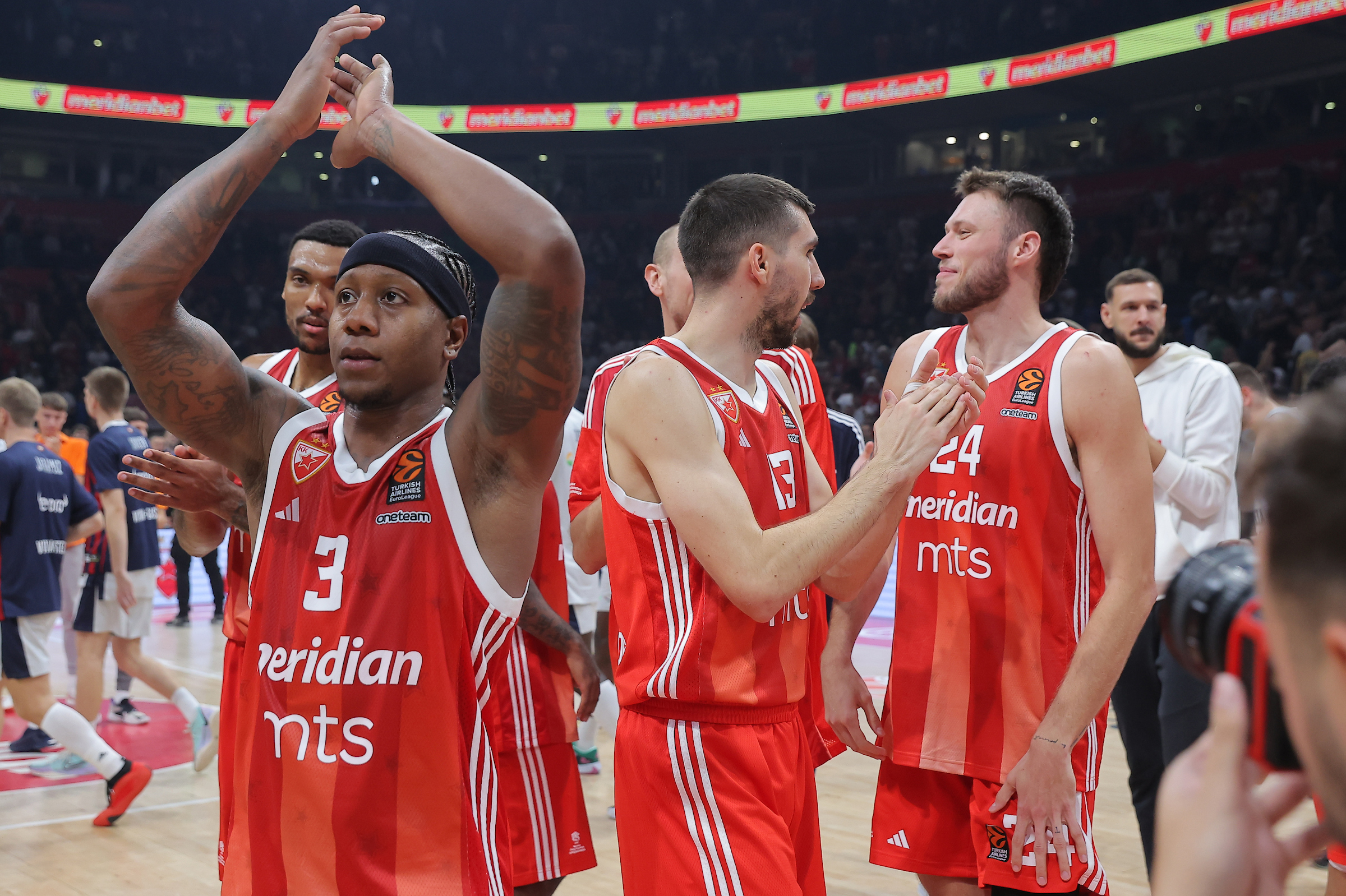 Crvena Zvezda vs Baskonia Vitoria Gasteiz, Euroleague basketball, Round 2