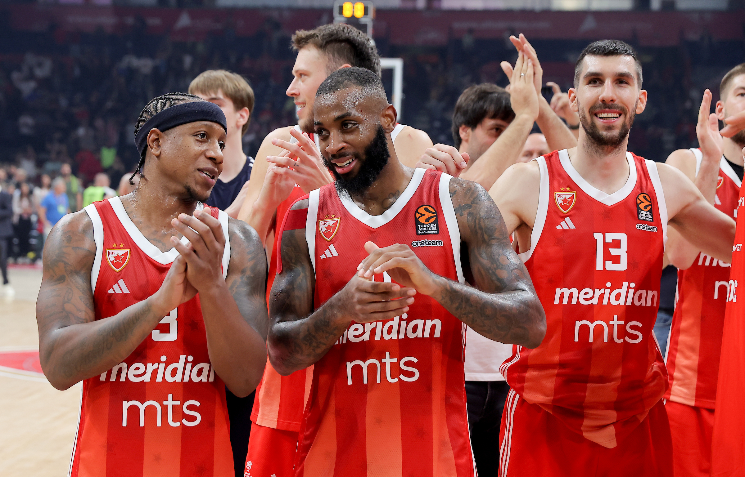 Crvena Zvezda vs Baskonia Vitoria Gasteiz, Euroleague basketball, Round 2