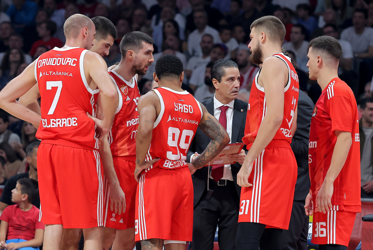 Crvena Zvezda vs Baskonia Vitoria Gasteiz, Euroleague basketball, Round 2