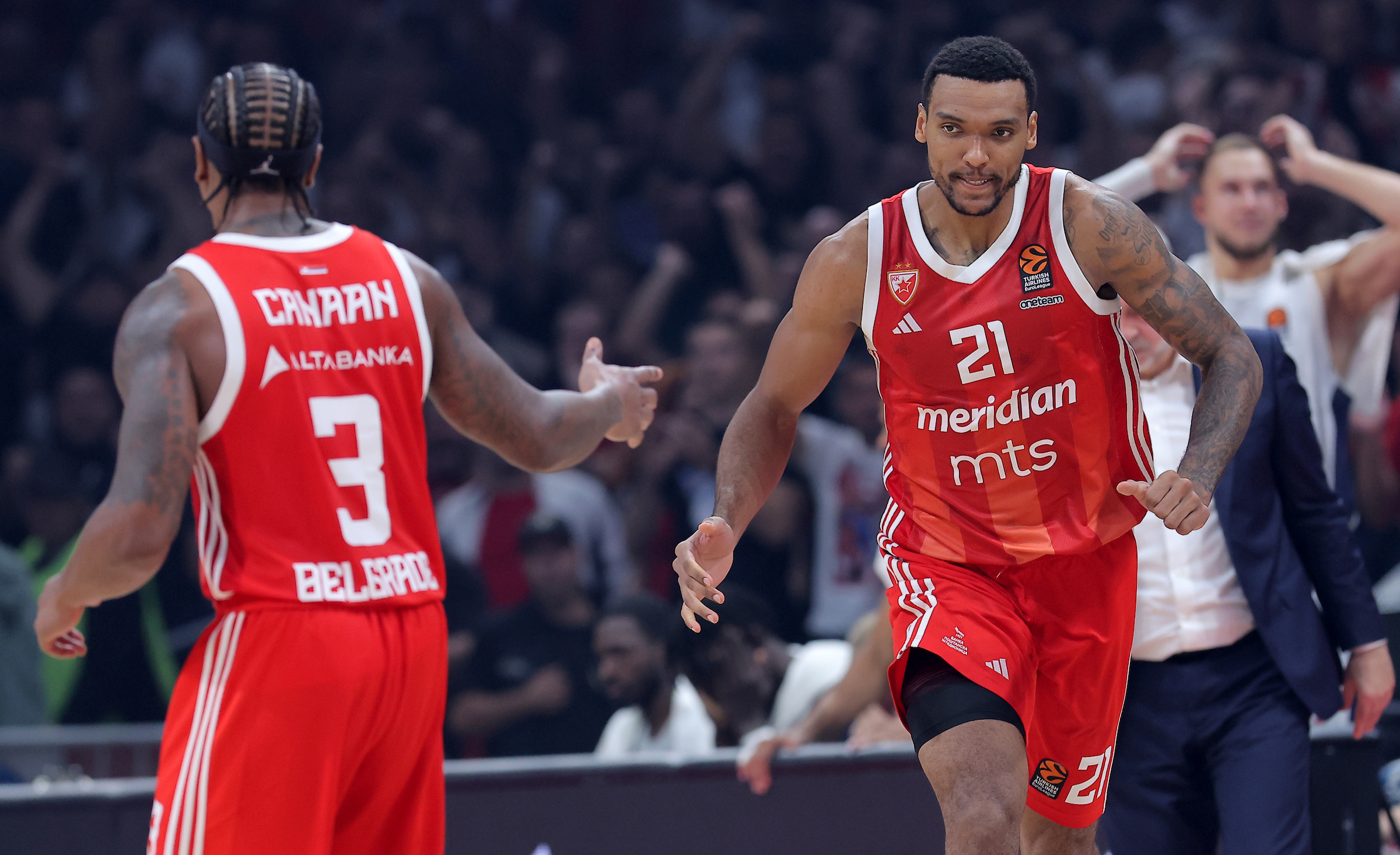 Crvena Zvezda vs Baskonia Vitoria Gasteiz, Euroleague basketball, Round 2