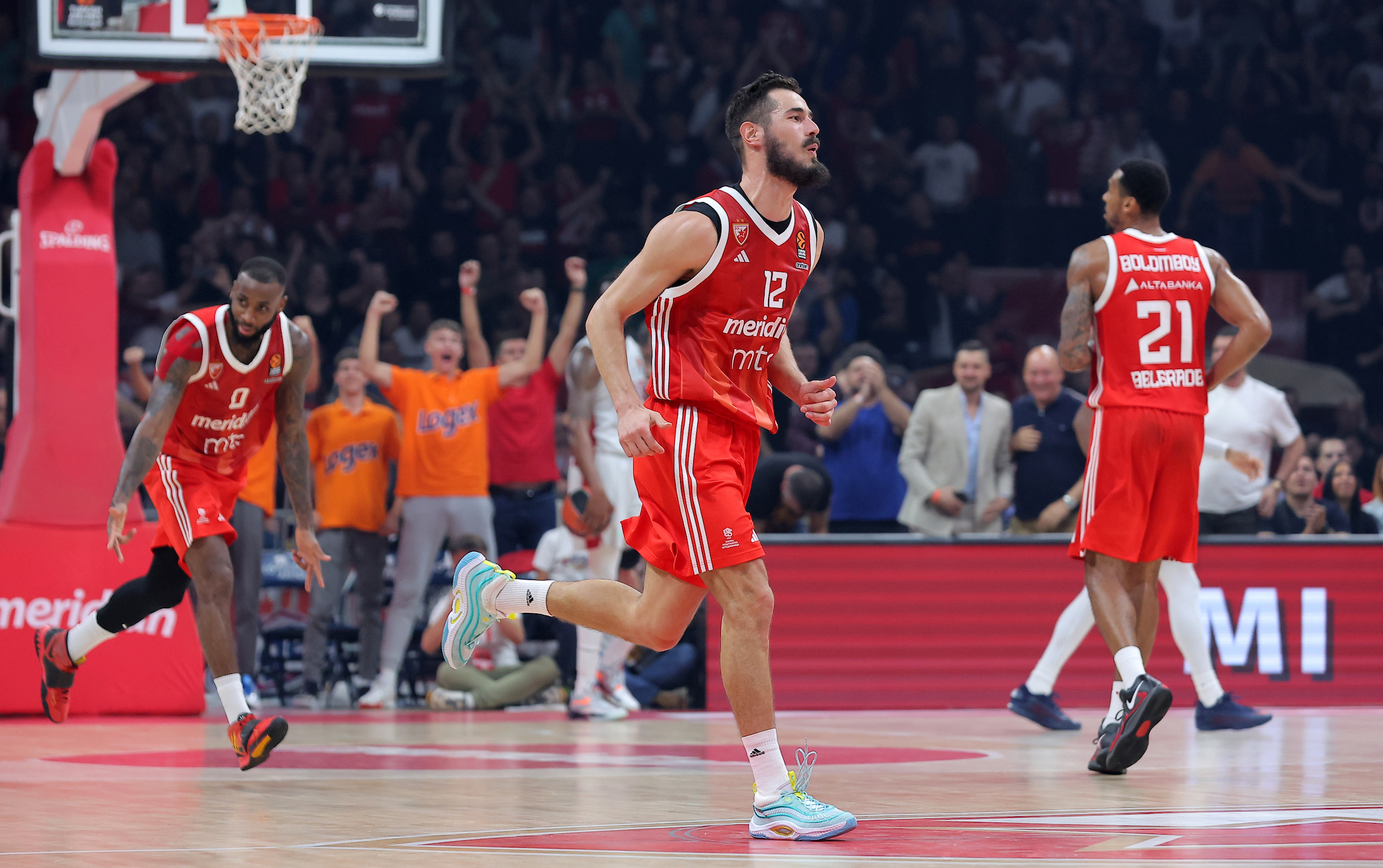 Crvena Zvezda vs Baskonia Vitoria Gasteiz, Euroleague basketball, Round 2