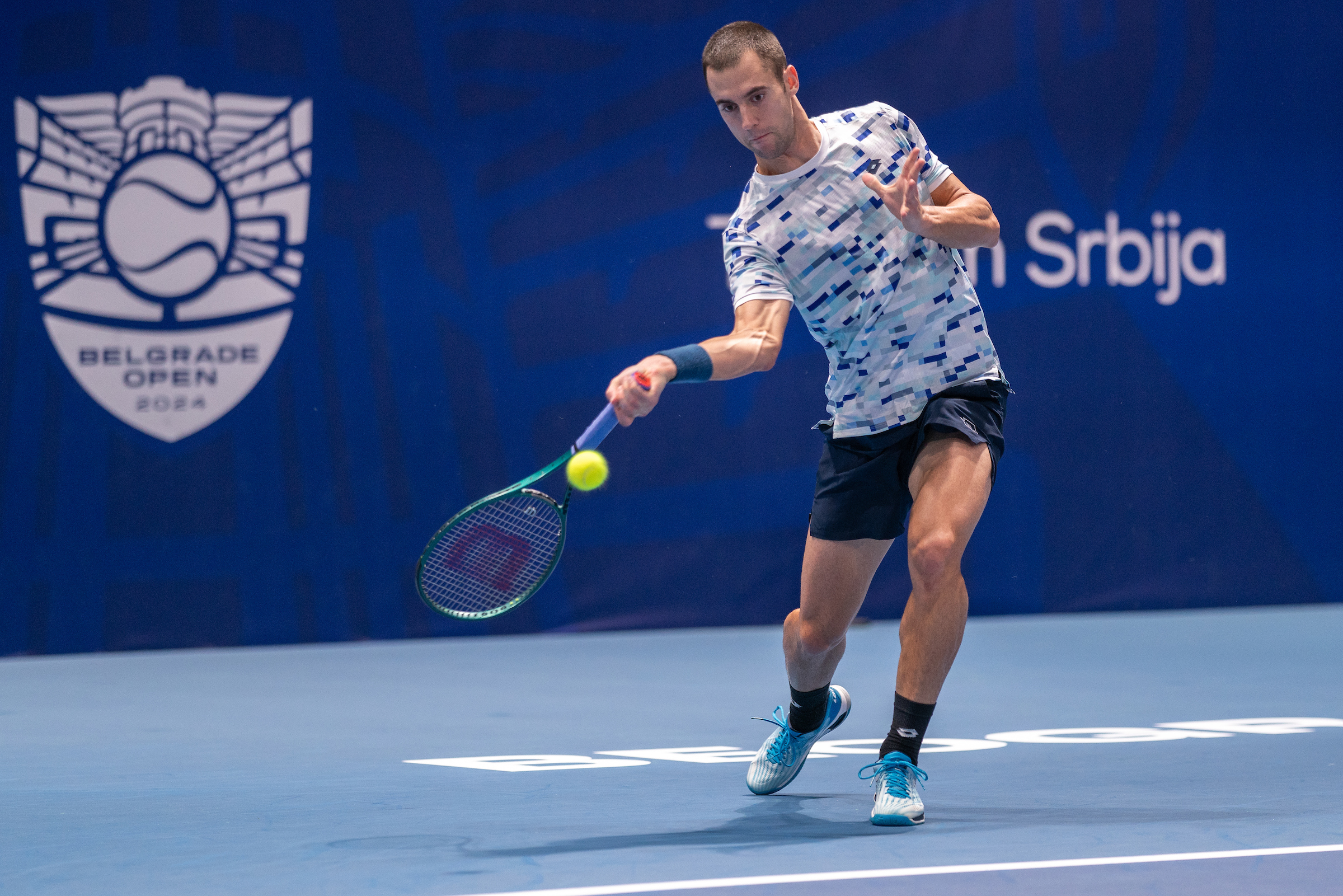 Belgrade Open 2024 Day 04: Duje Ajdukovic v Laslo Djere