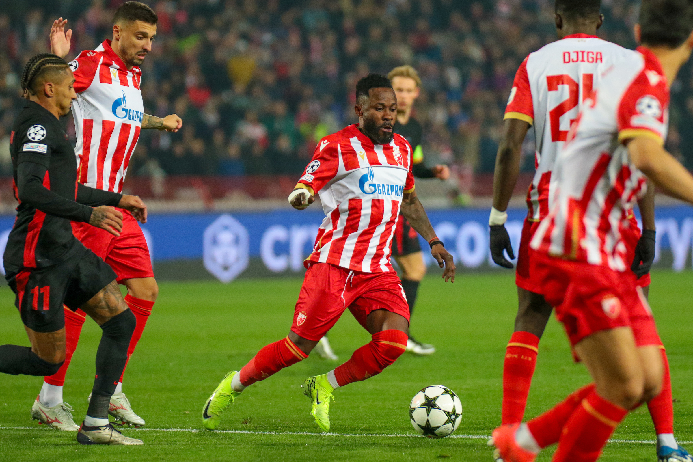 FK Crvena Zvezda v FC Barcelona UEFA Champions League 2024/25 League Phase MD4, Belgrade, Serbia