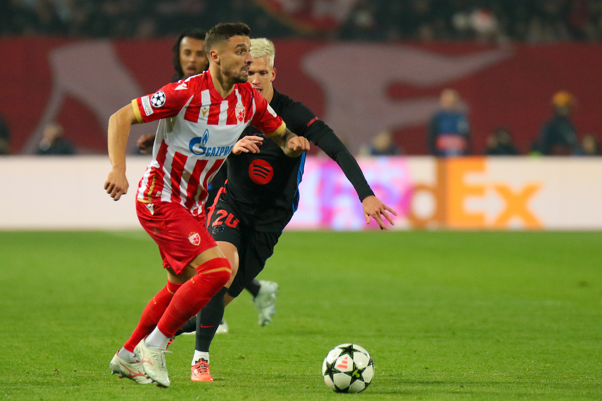 FK Crvena Zvezda v FC Barcelona UEFA Champions League 2024/25 League Phase MD4, Belgrade, Serbia