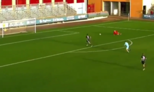 URNEBESNA REAKCIJA GOLMANA: Ovako to izgleda kada nameštaju utakmice u Švedskoj! (VIDEO)