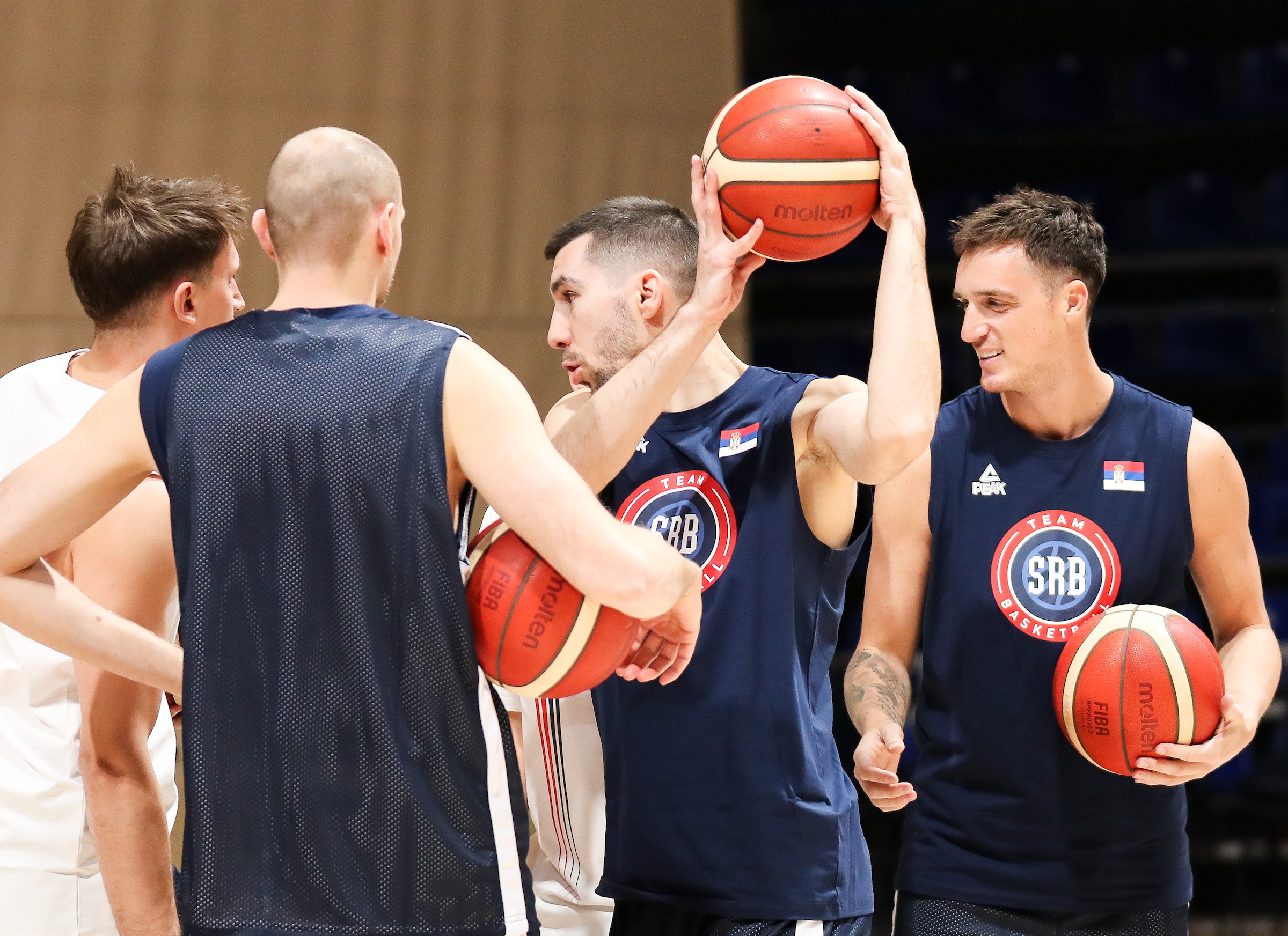 Serbia Men's National Basketball Team Open Practice ahead of FIBA EuroBasket 2025 Qualifiers