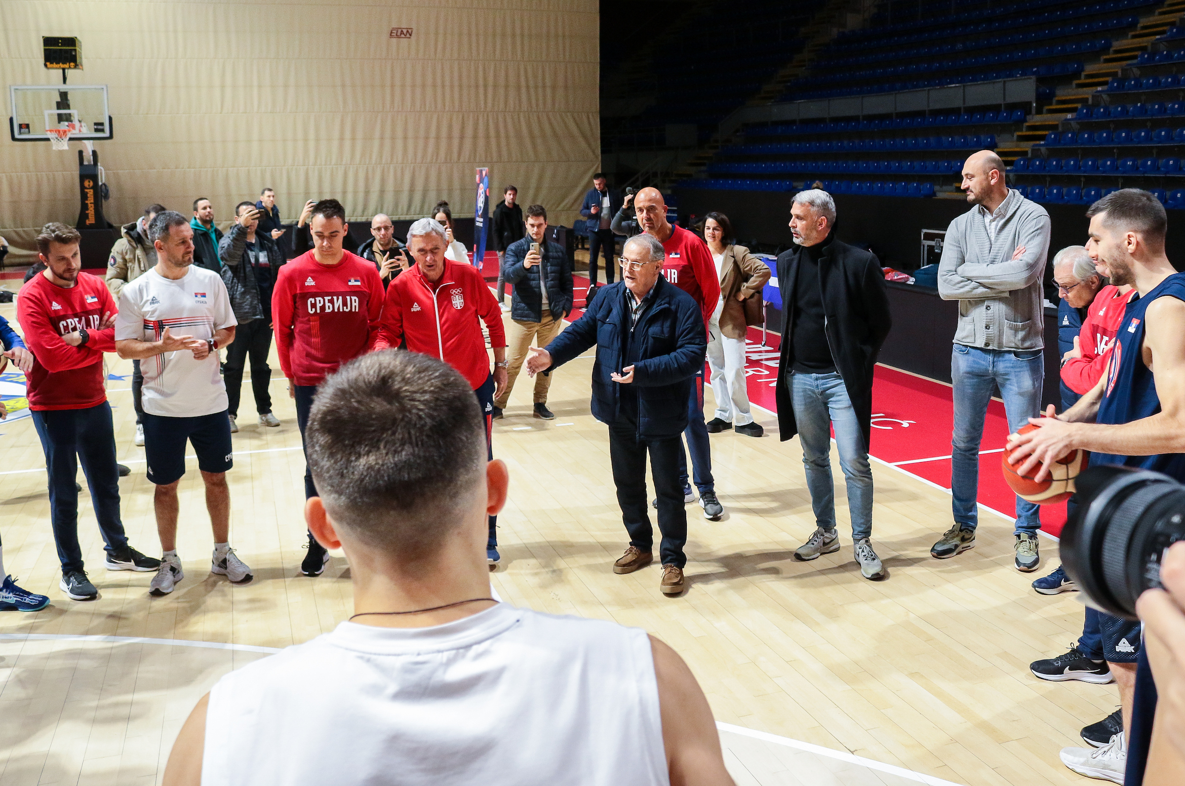 Serbia Men's National Basketball Team Open Practice ahead of FIBA EuroBasket 2025 Qualifiers