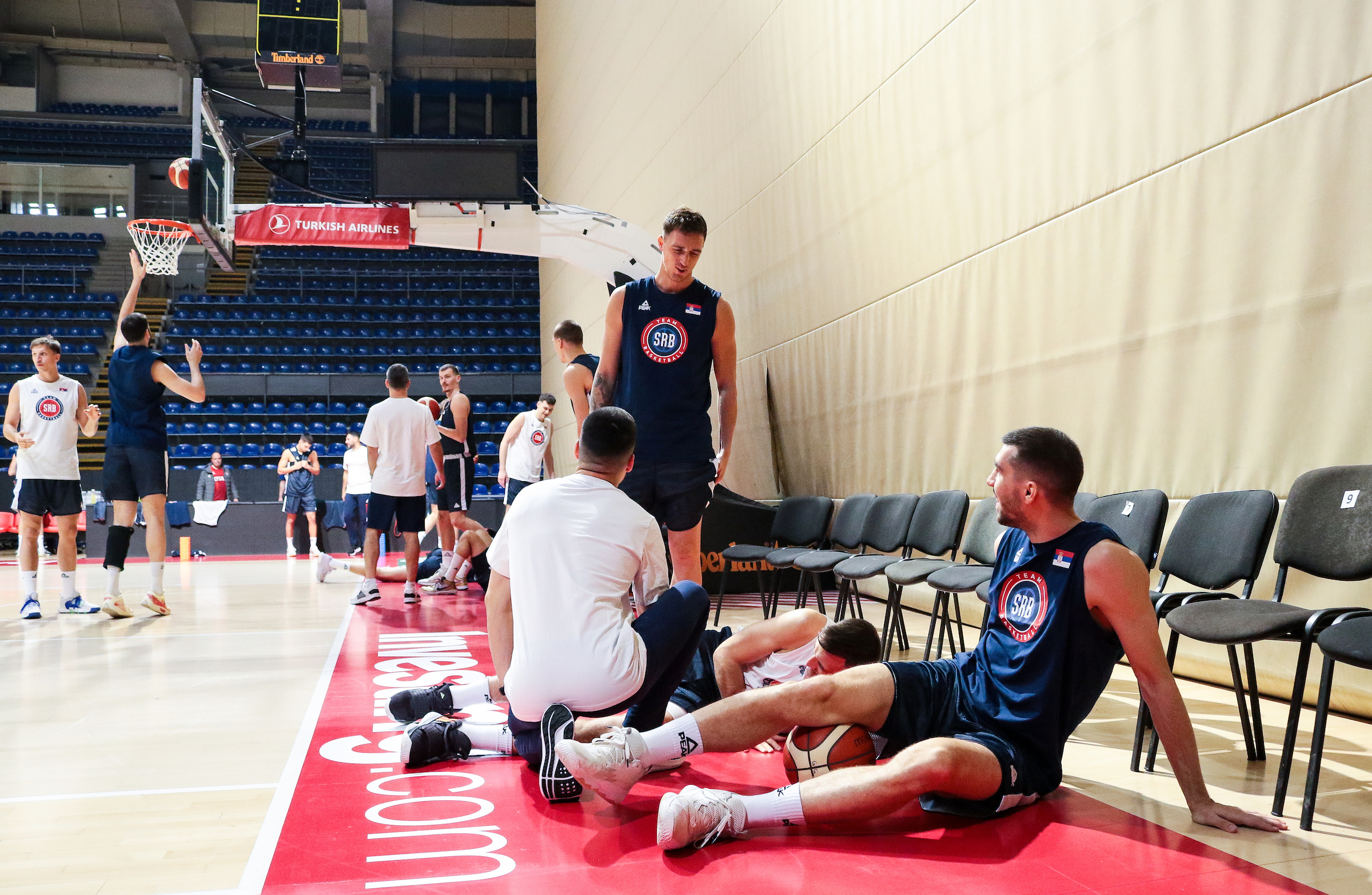 Serbia Men's National Basketball Team Open Practice ahead of FIBA EuroBasket 2025 Qualifiers