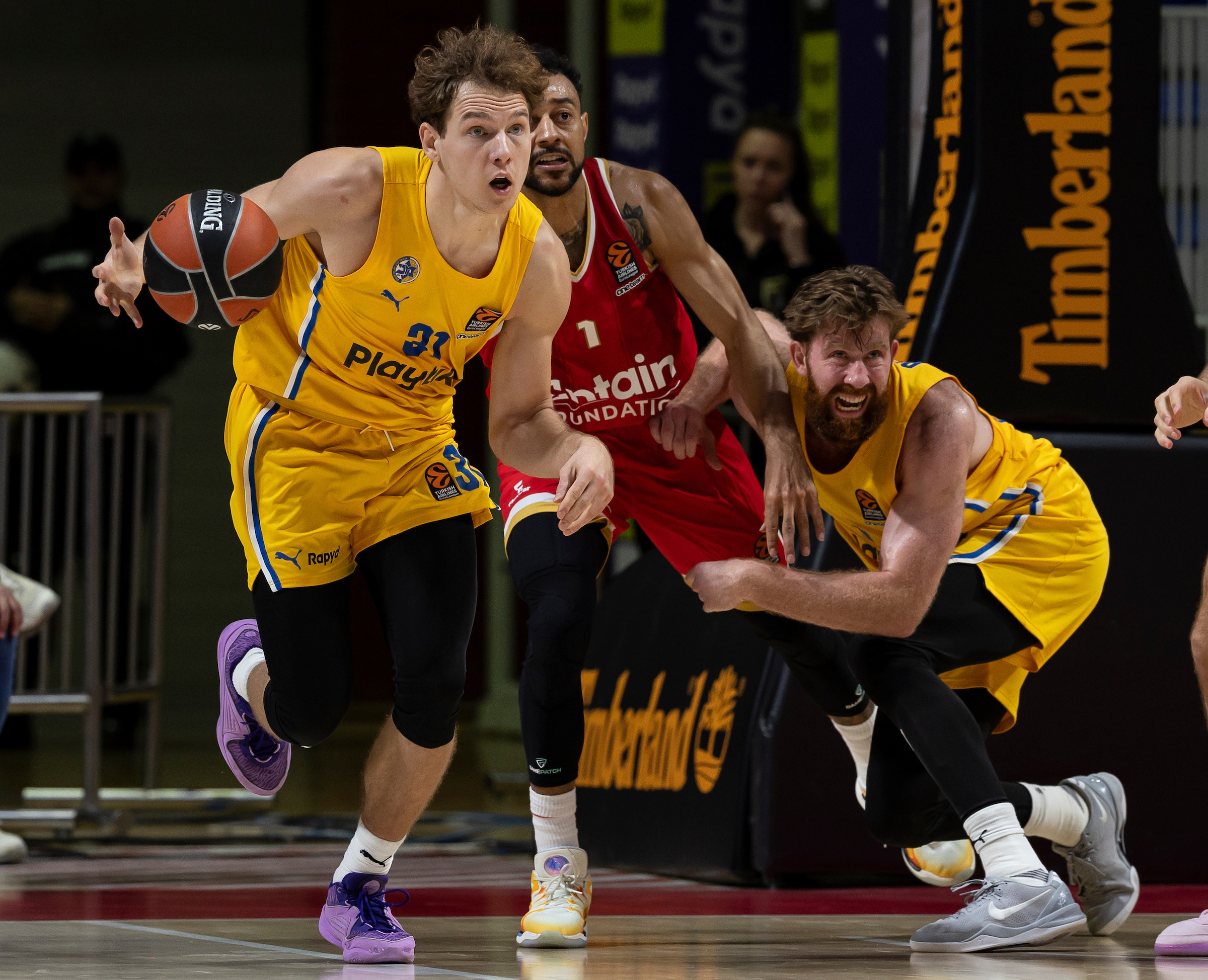 Maccabi Playtika Tel Aviv vs Olympiacos Turkish Airlines EuroLeague