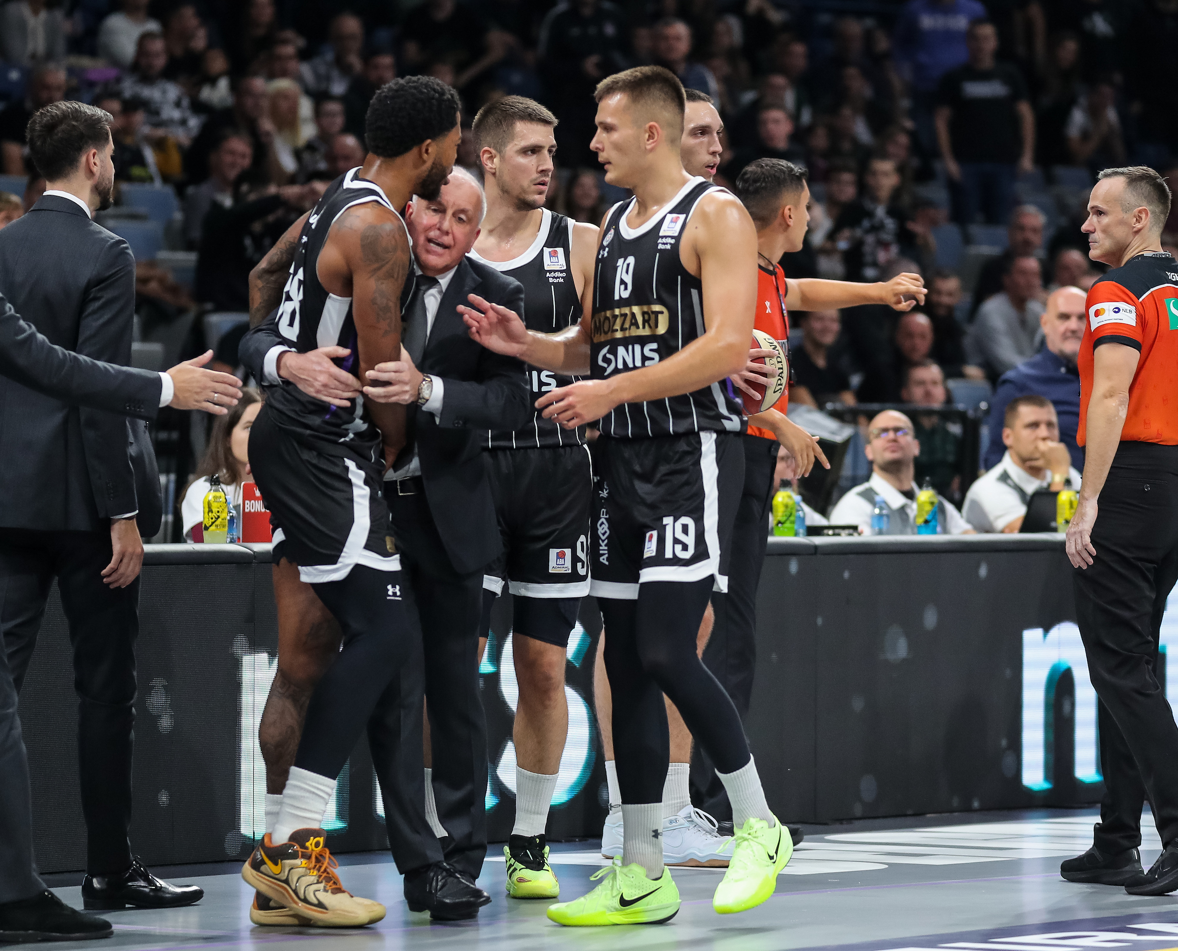 Partizan Mozzart Bet Belgrade v Cibona AdmiralBet ABA League 2024 2025