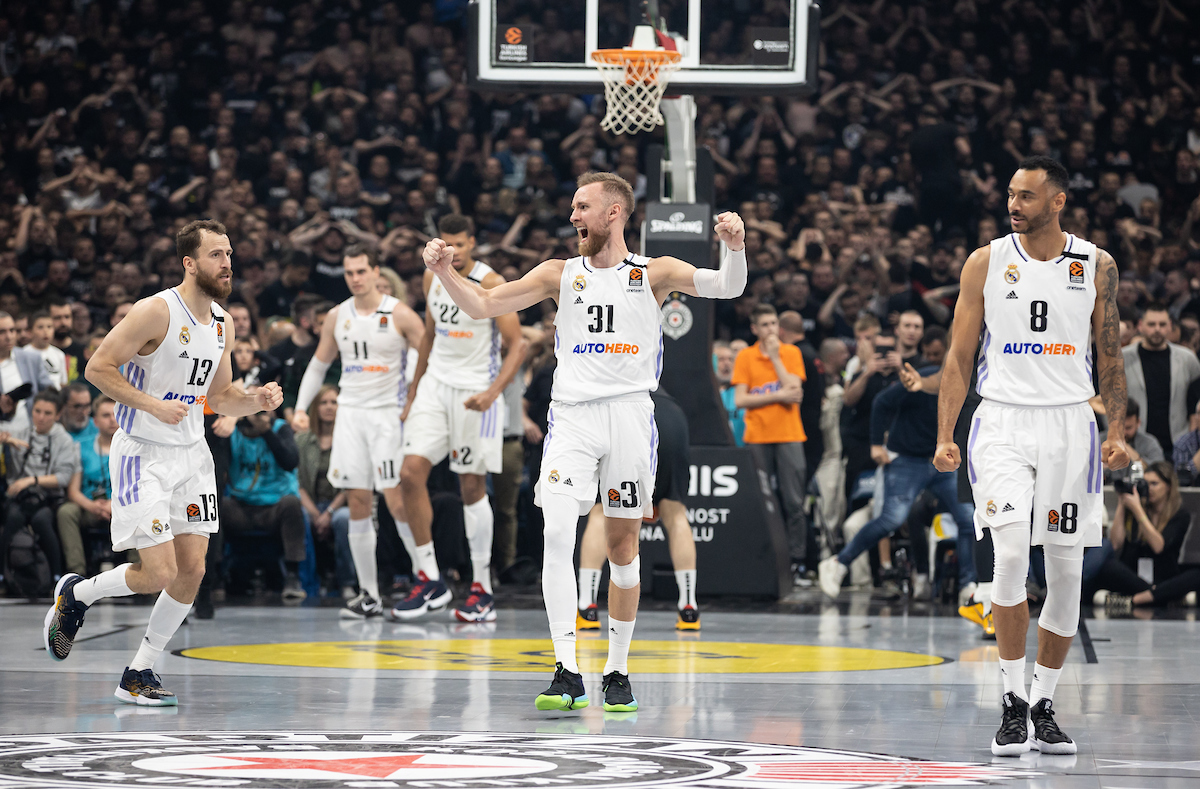 Partizan Mozzart Bet Belgrade v Real Madrid: Play Offs Game 4 2022/2023 Turkish Airlines EuroLeague