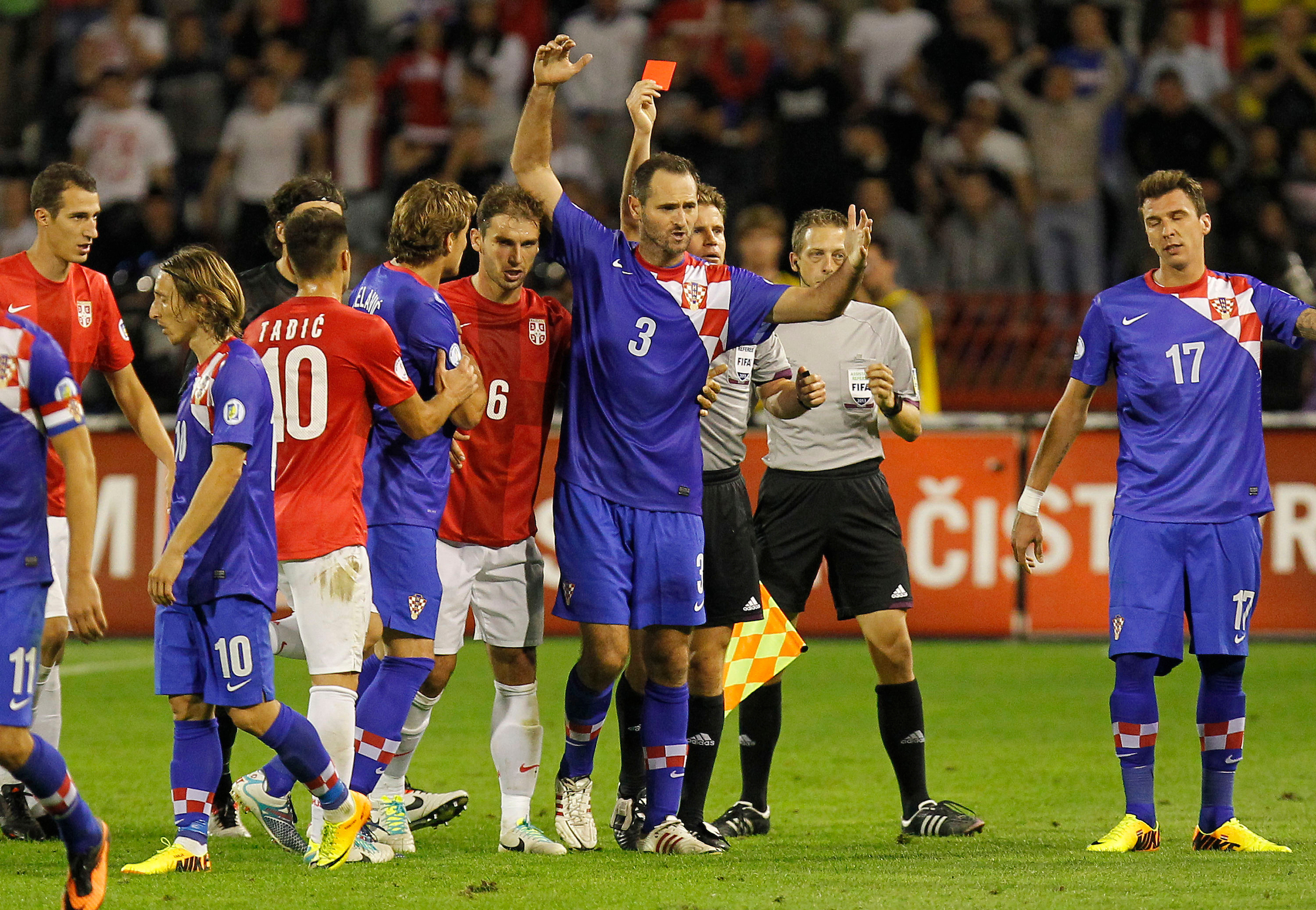 FUDBAL REPREZENTACIJA SERBIA CROATIA WORLD CUP 2014 QUALIFIERS