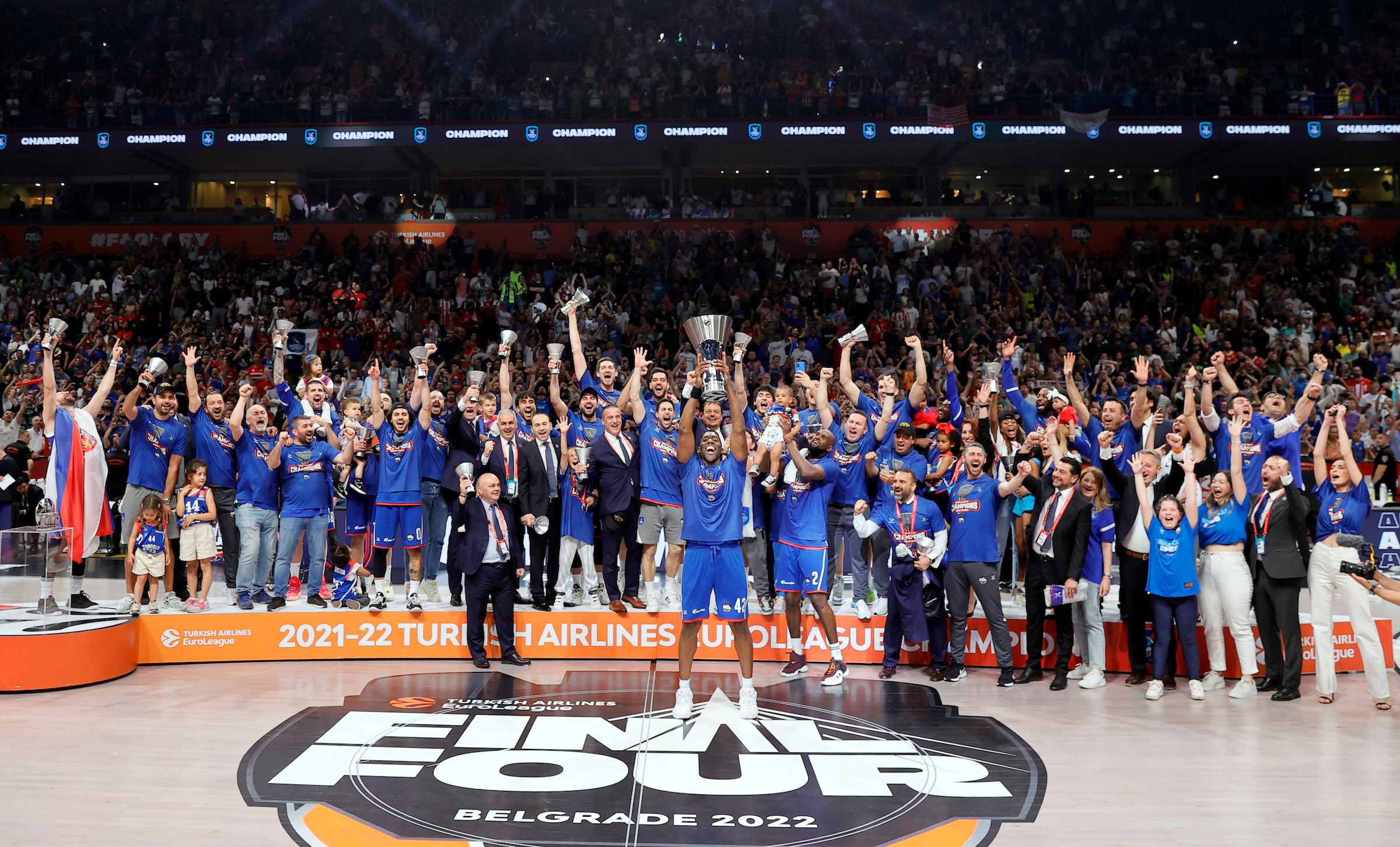 (SP)SERBIA BELGRADE EUROLEAGUE REAL MADRID EFES [2022 05 21] 001