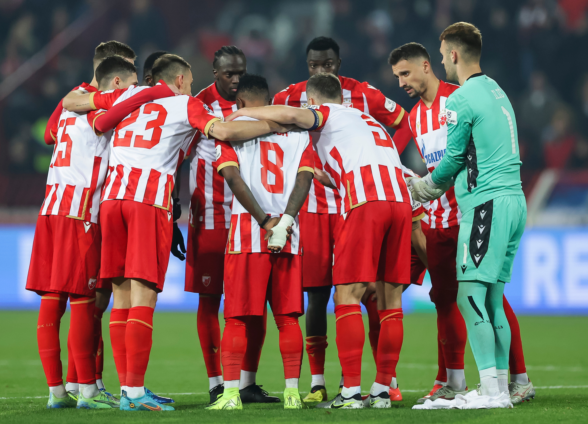 Crvena Zvezda v FC Barcelona UEFA Champions League