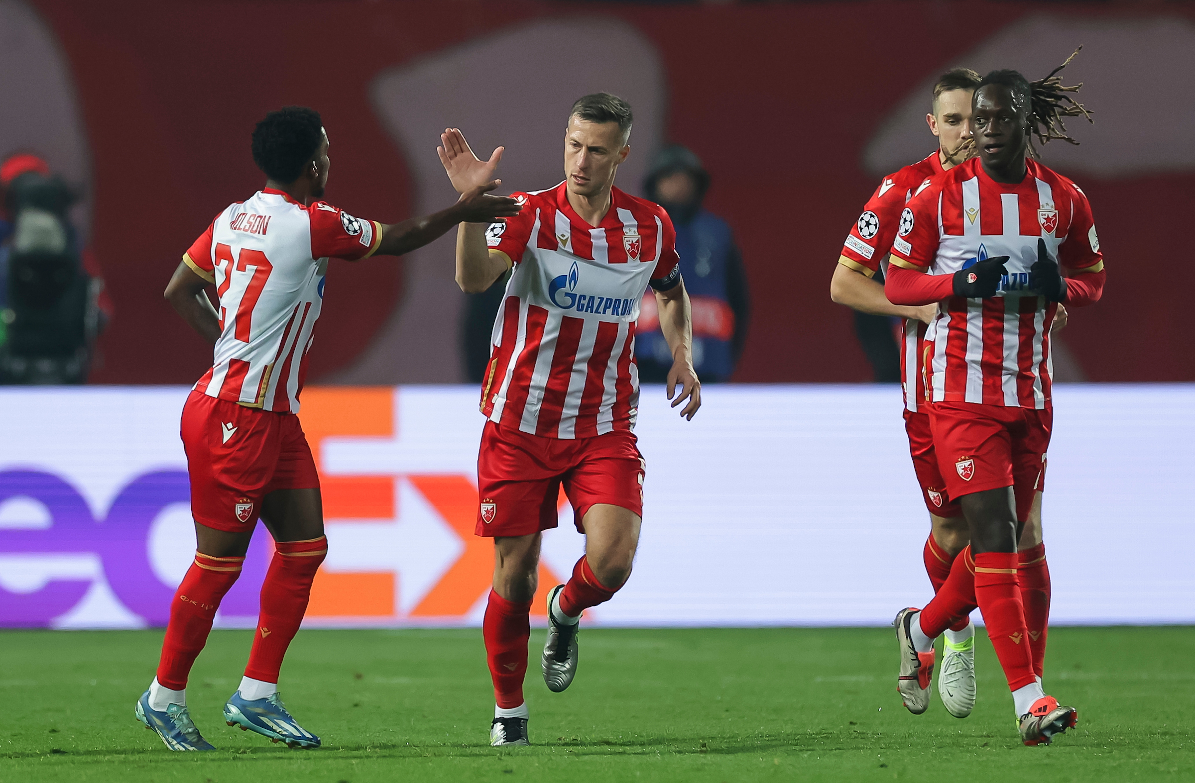 Crvena Zvezda v FC Barcelona UEFA Champions League