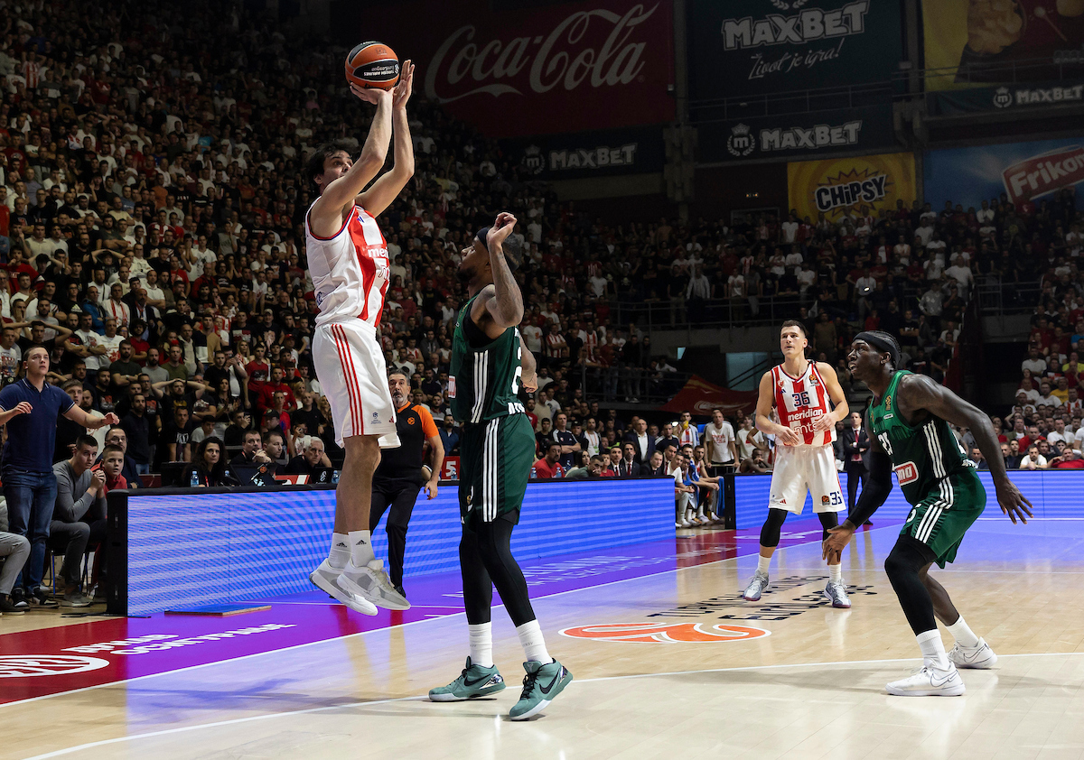 Crvena Zvezda Meridianbet Belgrade v Panathinaikos Aktor Athens Turkish Airlines EuroLeague