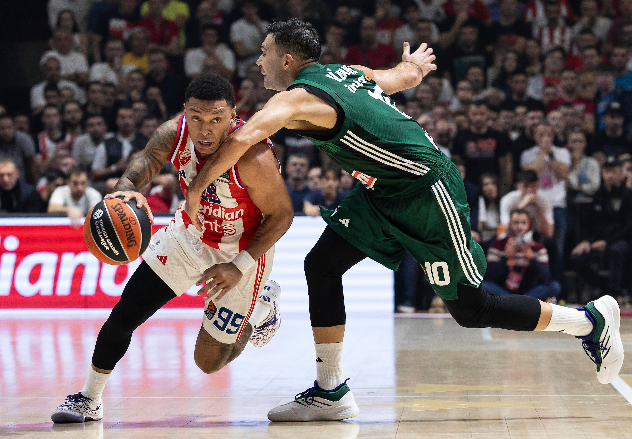 Crvena Zvezda Meridianbet Belgrade v Panathinaikos Aktor Athens Turkish Airlines EuroLeague