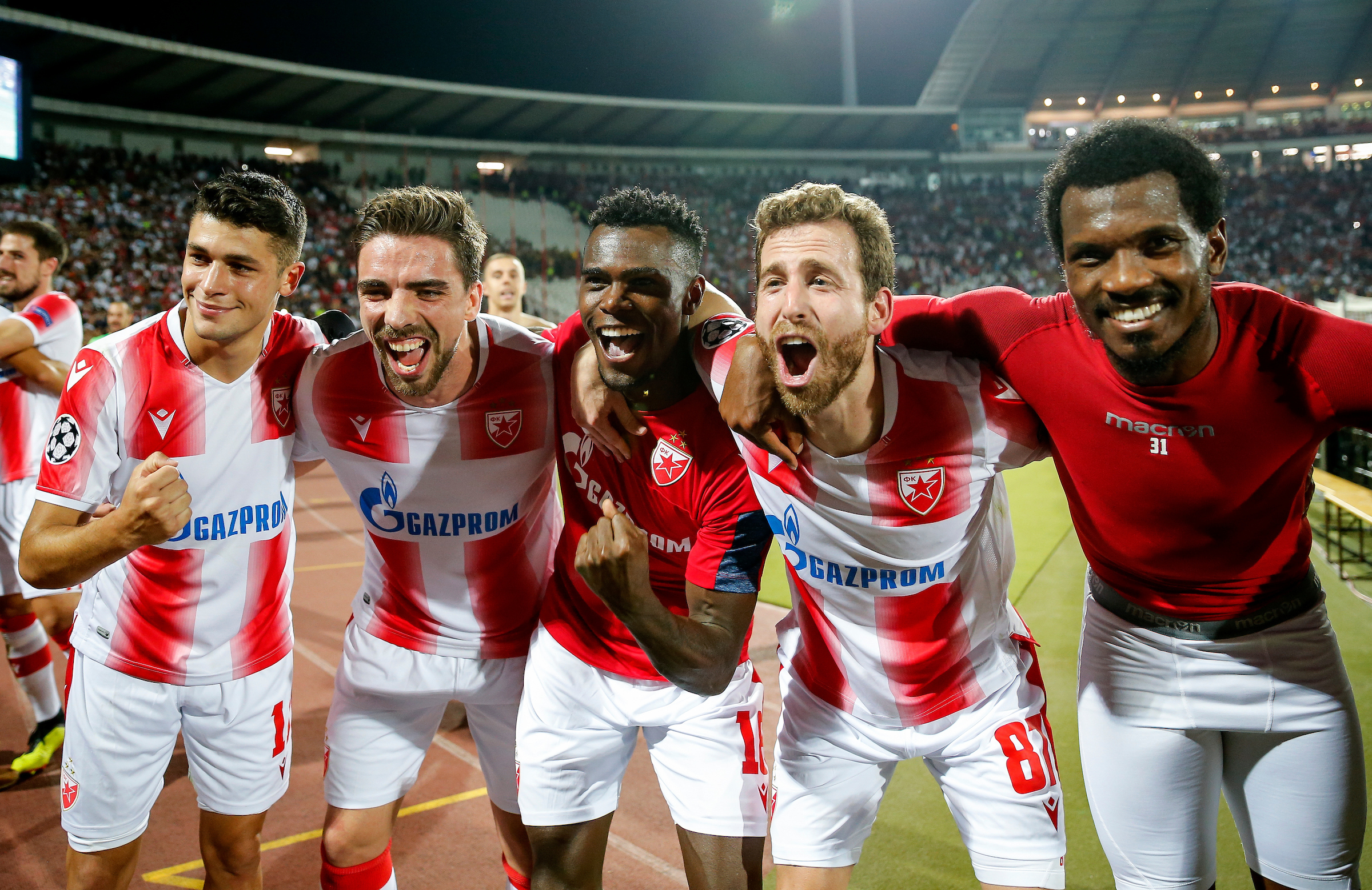 Crvena Zvezda v Young Boys UEFA Champions League Play Off: Second Leg