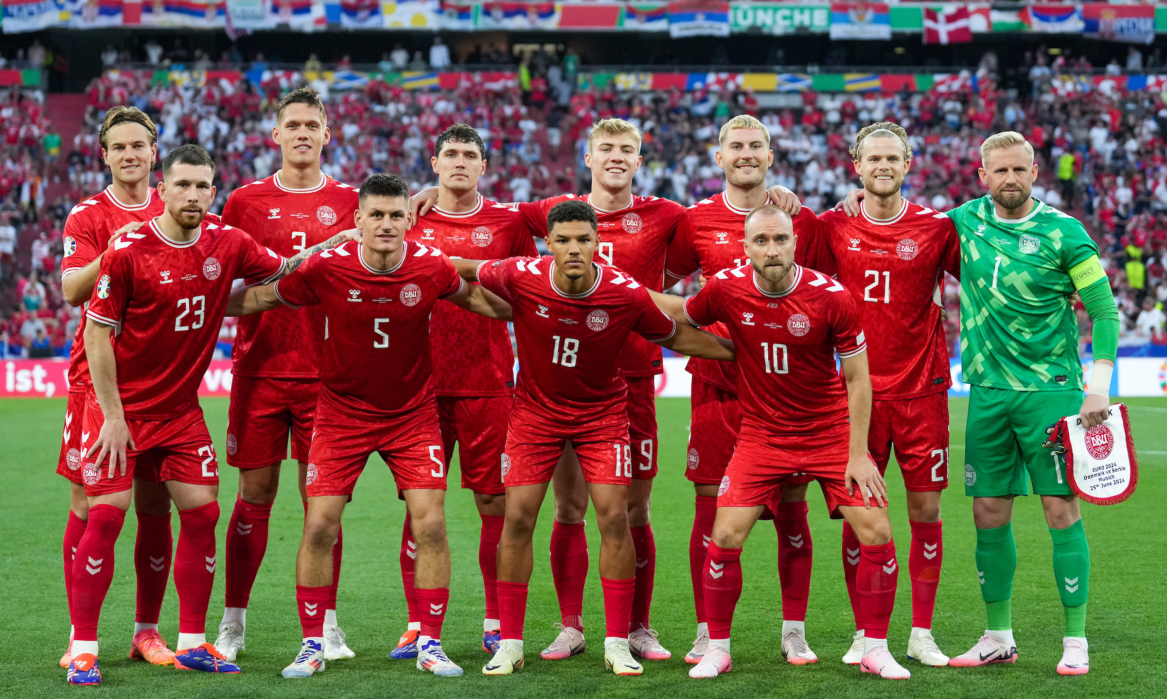 Denmark vs Serbia UEFA EURO 2024 Group C