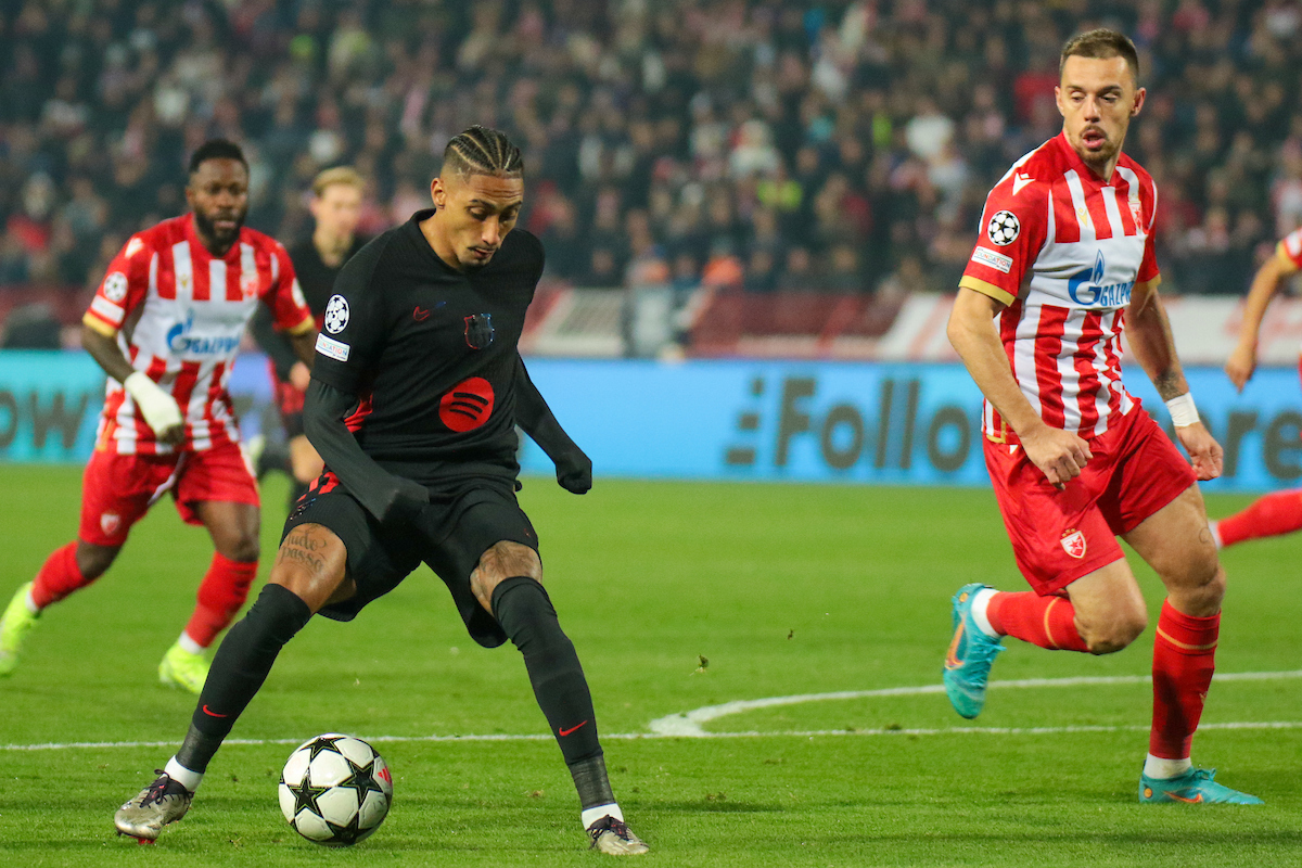 FK Crvena Zvezda v FC Barcelona UEFA Champions League 2024/25 League Phase MD4, Belgrade, Serbia