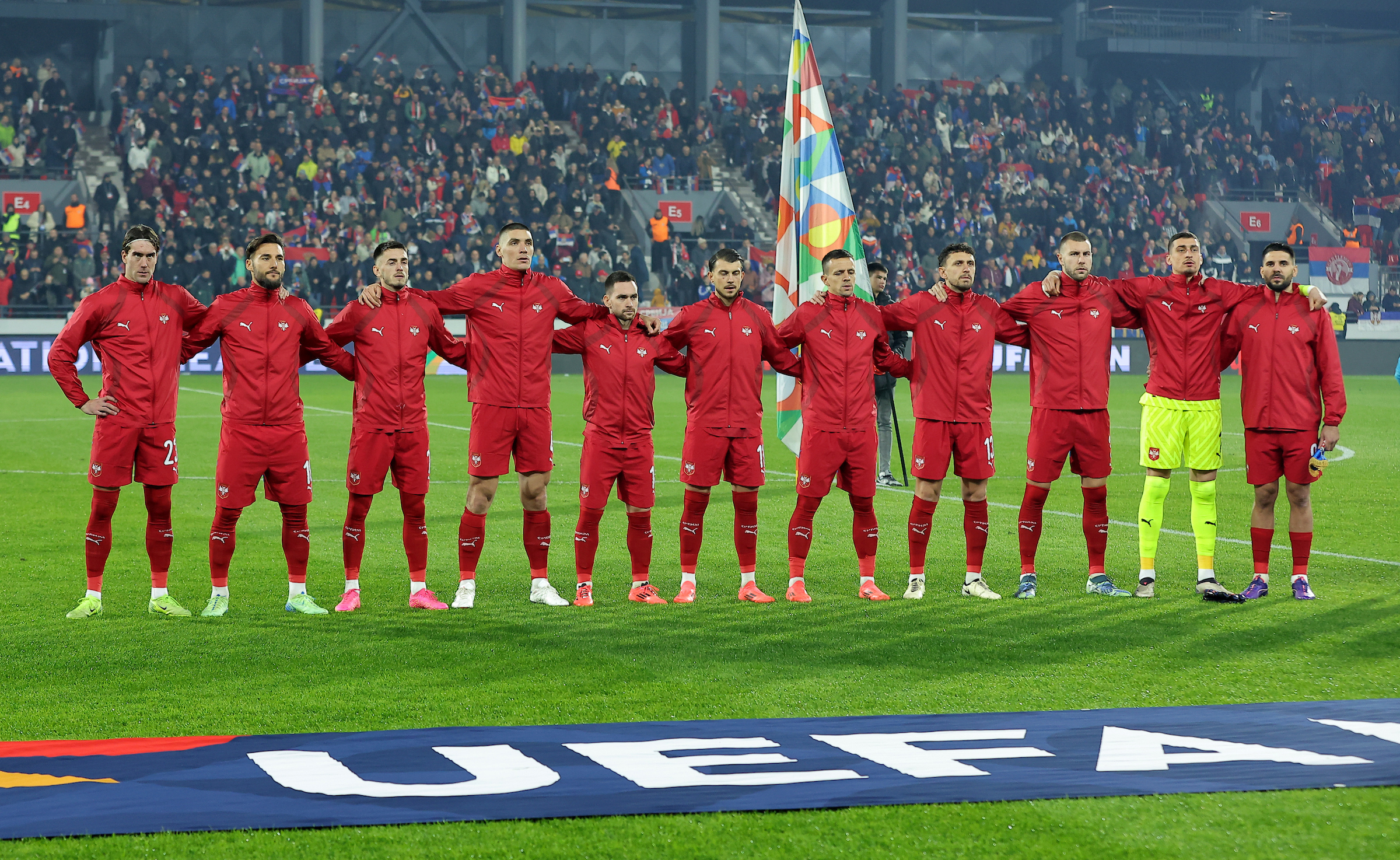 Serbia v Denmark, UEFA Nations League, League A Group A4